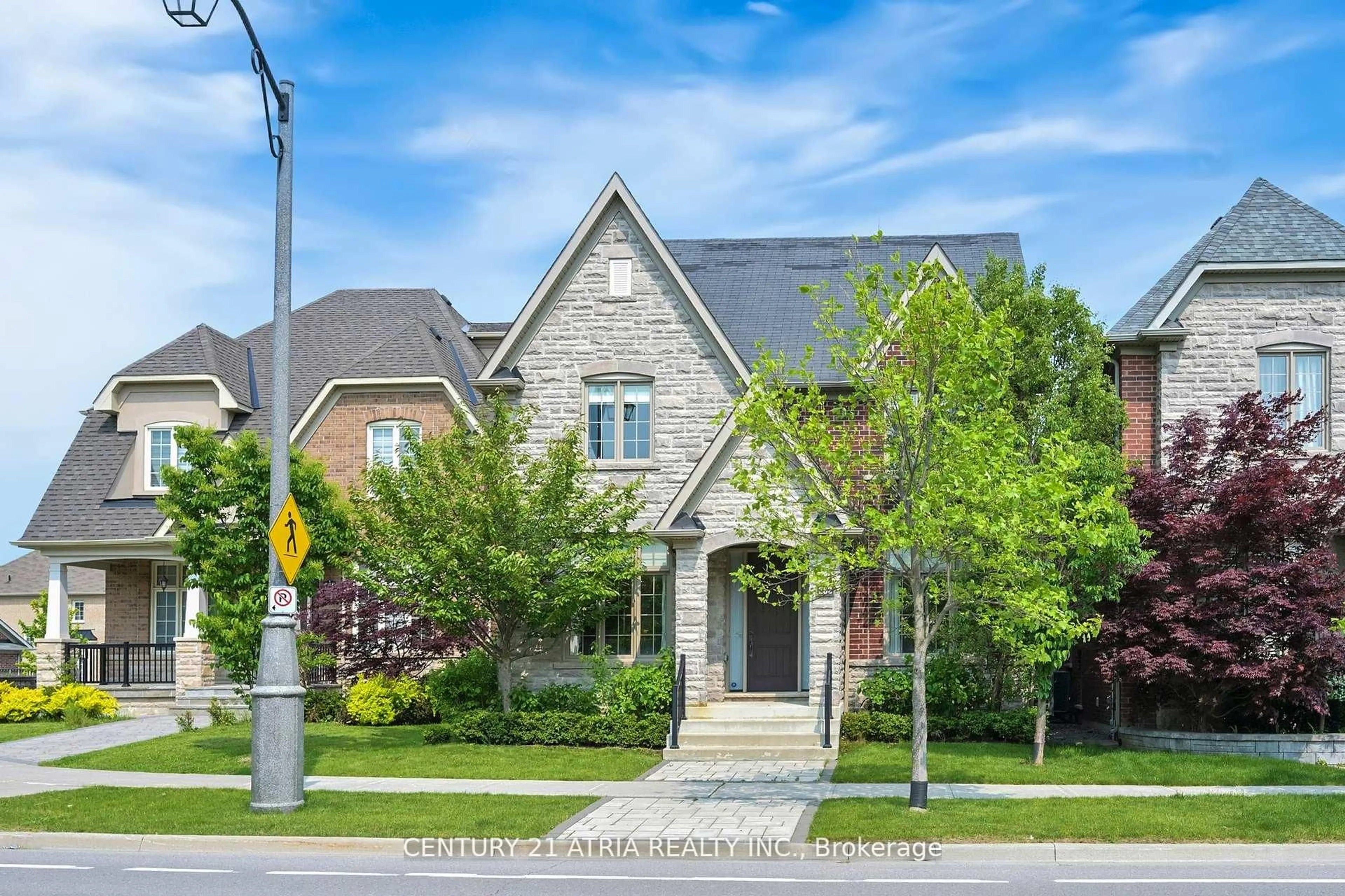 Home with brick exterior material, street for 262 Angus Glen Blvd, Markham Ontario L6C 0P5