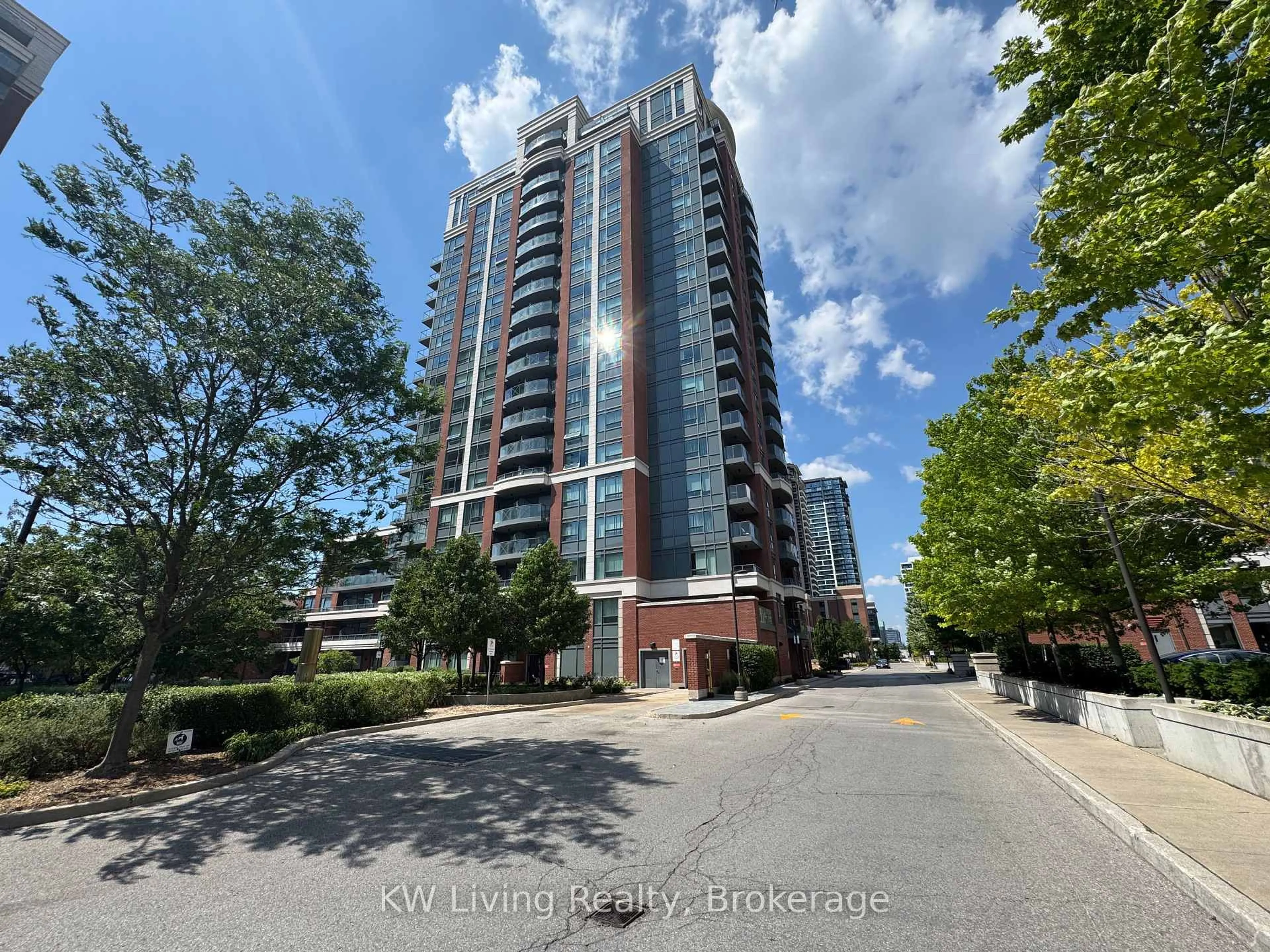 A pic from outside/outdoor area/front of a property/back of a property/a pic from drone, unknown for 1 Uptown Dr #1909, Markham Ontario L3R 5C1