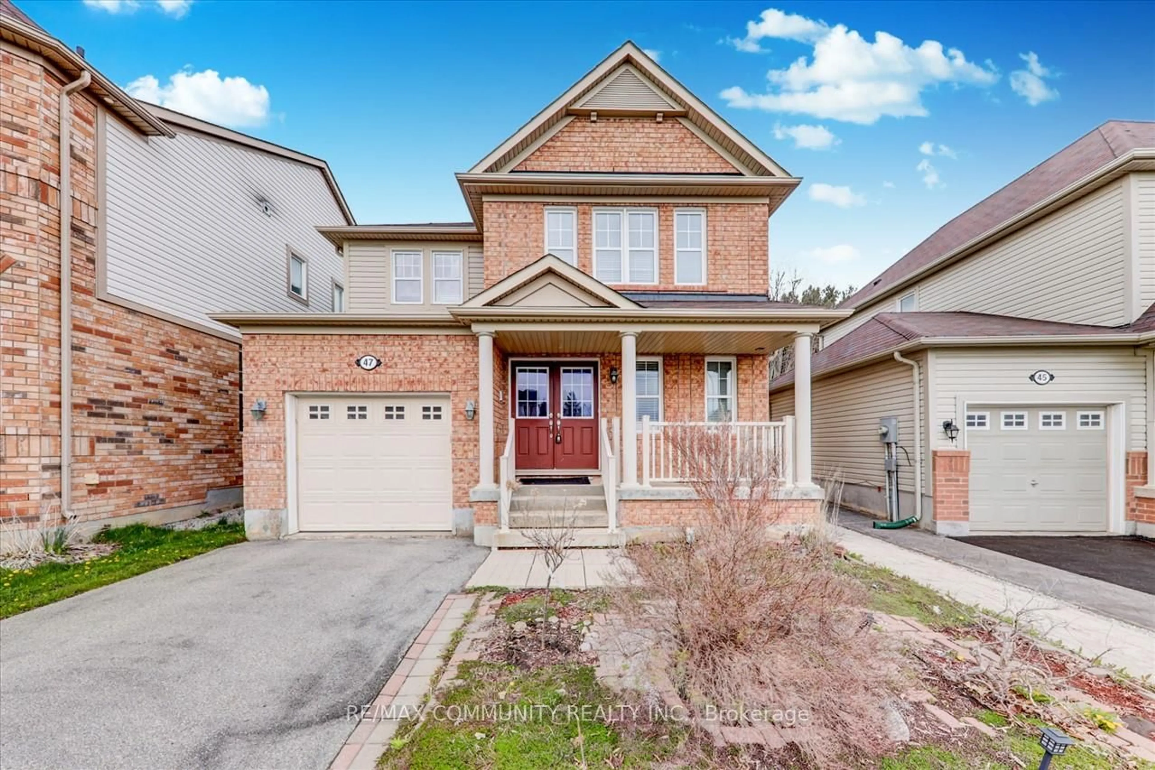 Home with brick exterior material, street for 47 Ferris Lane, New Tecumseth Ontario L9R 0J1