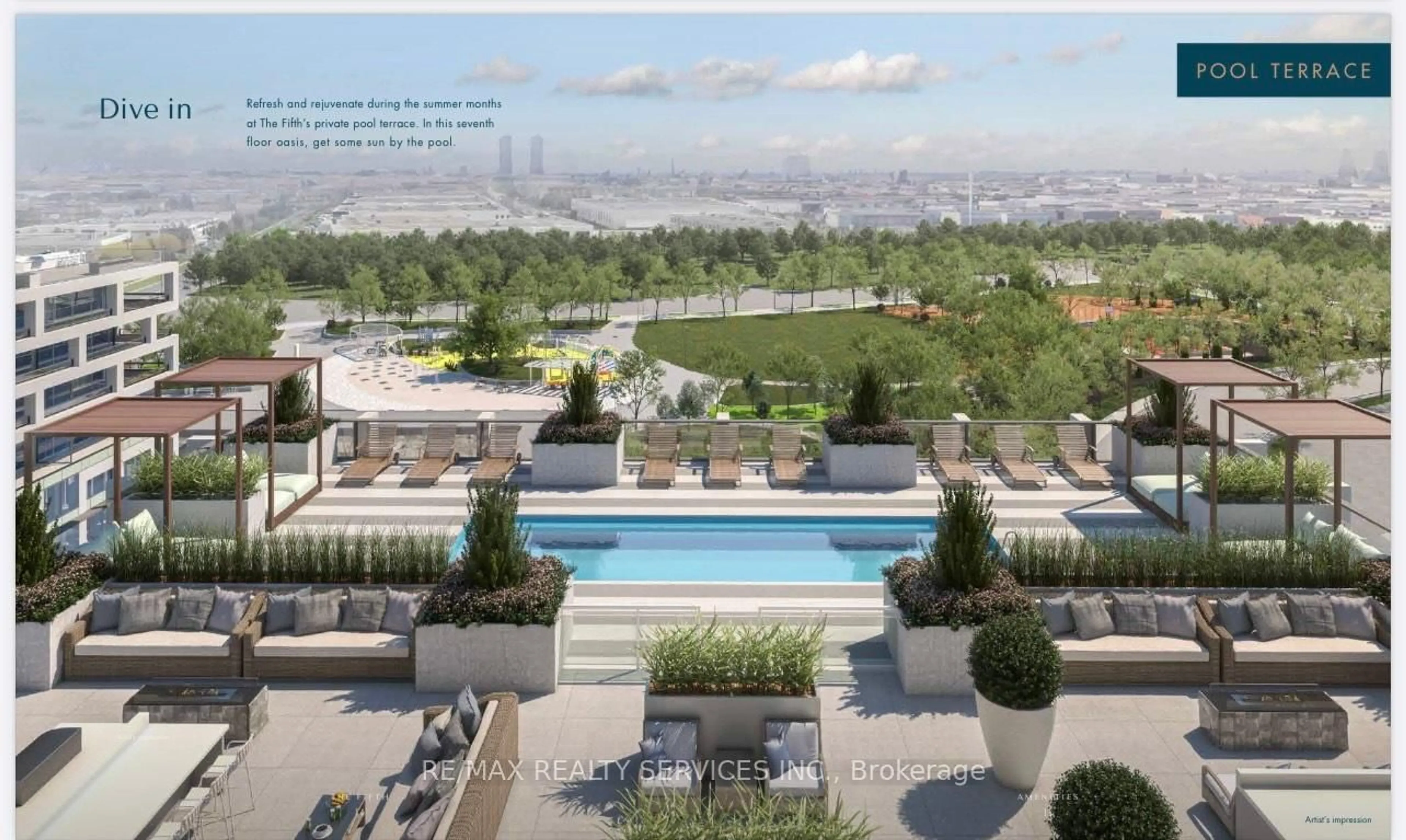Pool for 8960 Jane St #420, Vaughan Ontario L4K 2M9