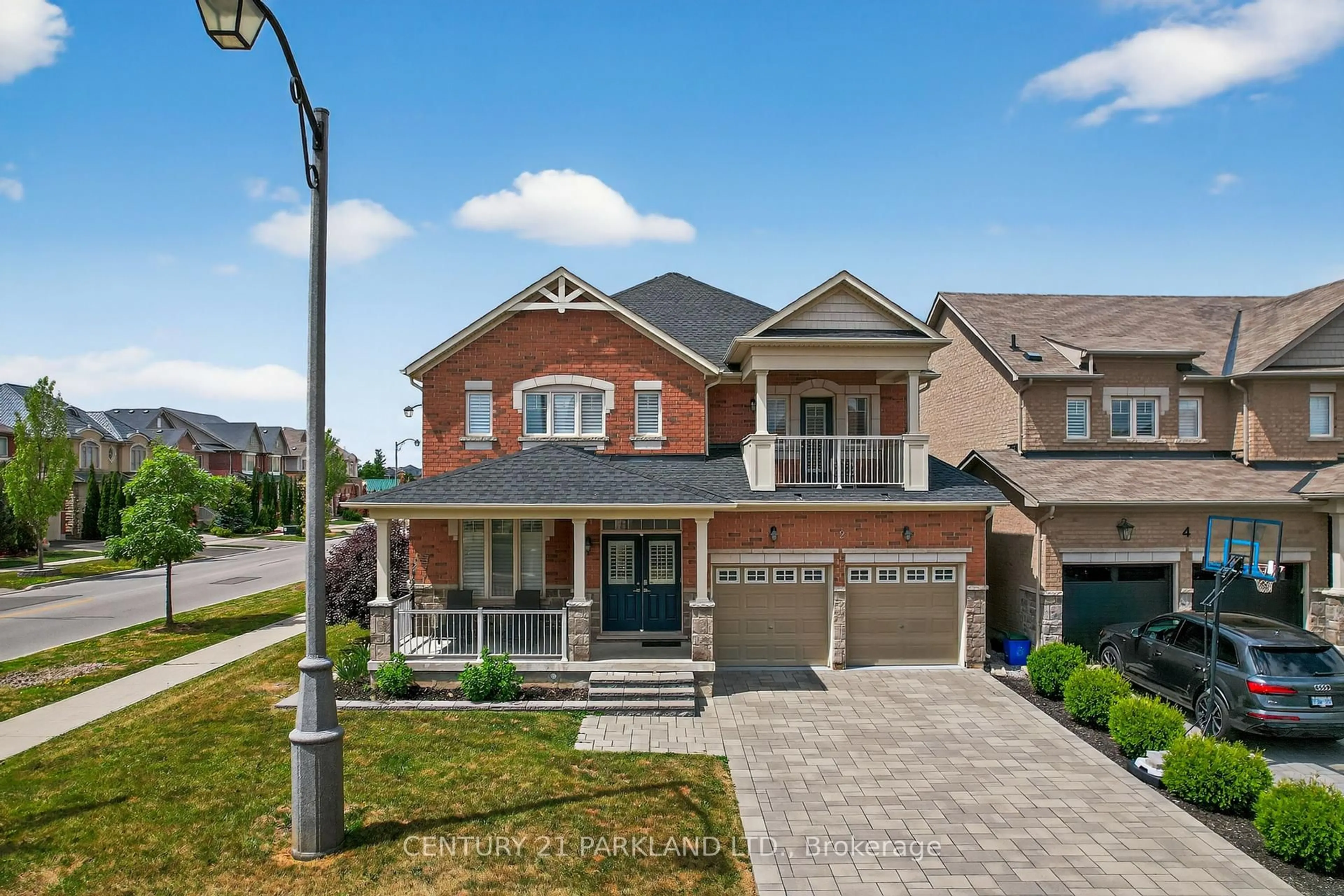 Home with brick exterior material, street for 2 Farmhouse Cres, Richmond Hill Ontario L4E 0J9