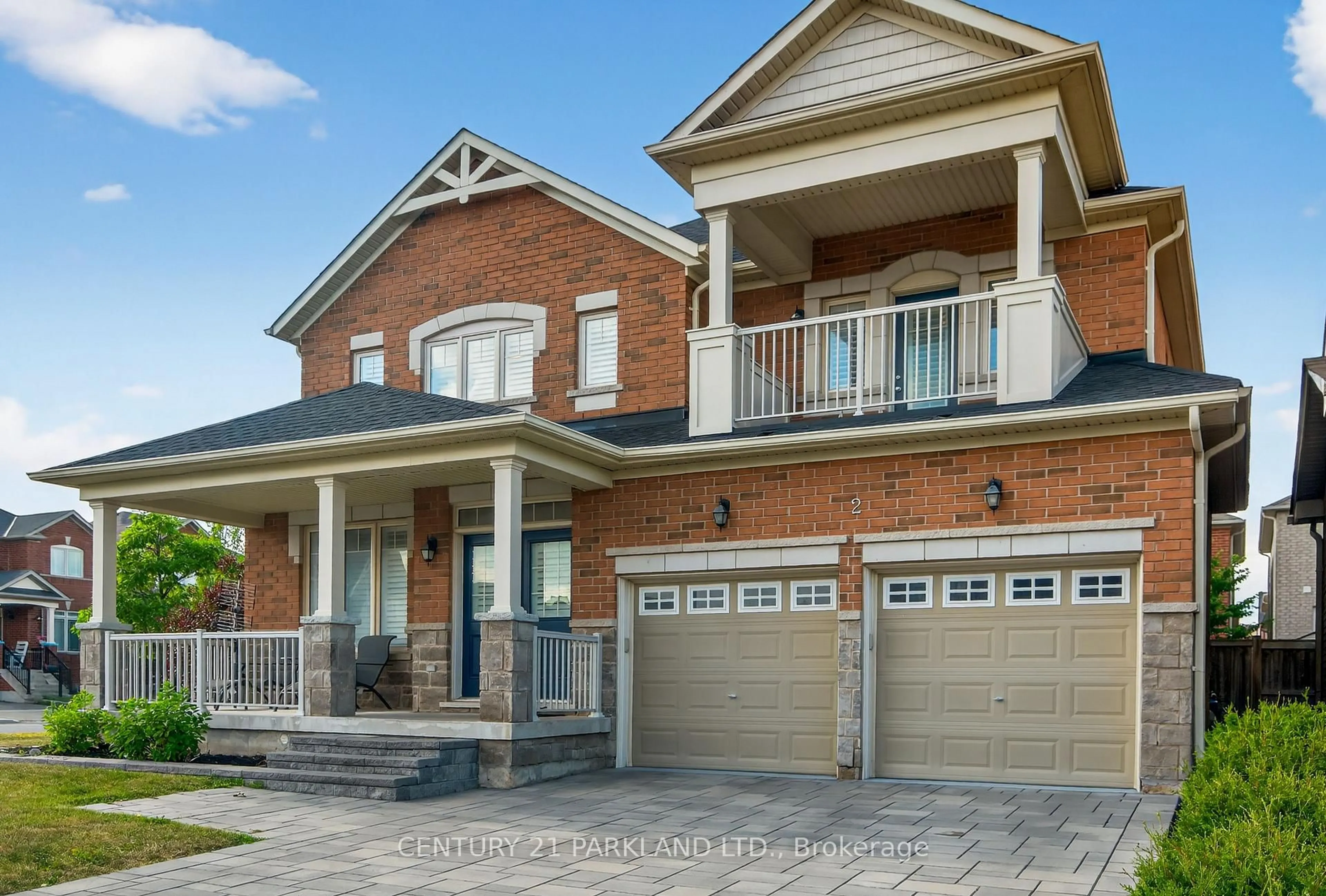 Home with brick exterior material, street for 2 Farmhouse Cres, Richmond Hill Ontario L4E 0J9