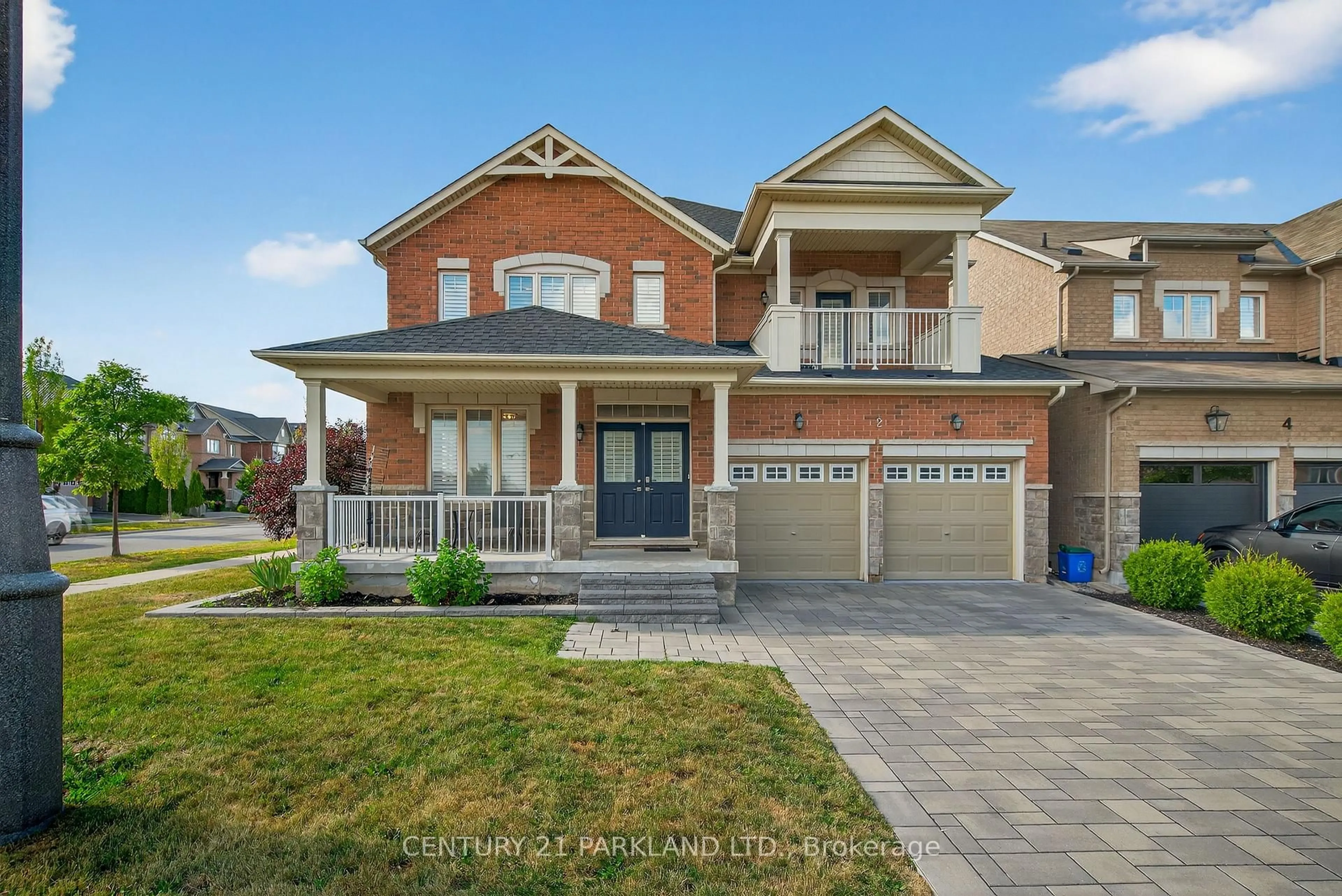 Home with brick exterior material, street for 2 Farmhouse Cres, Richmond Hill Ontario L4E 0J9