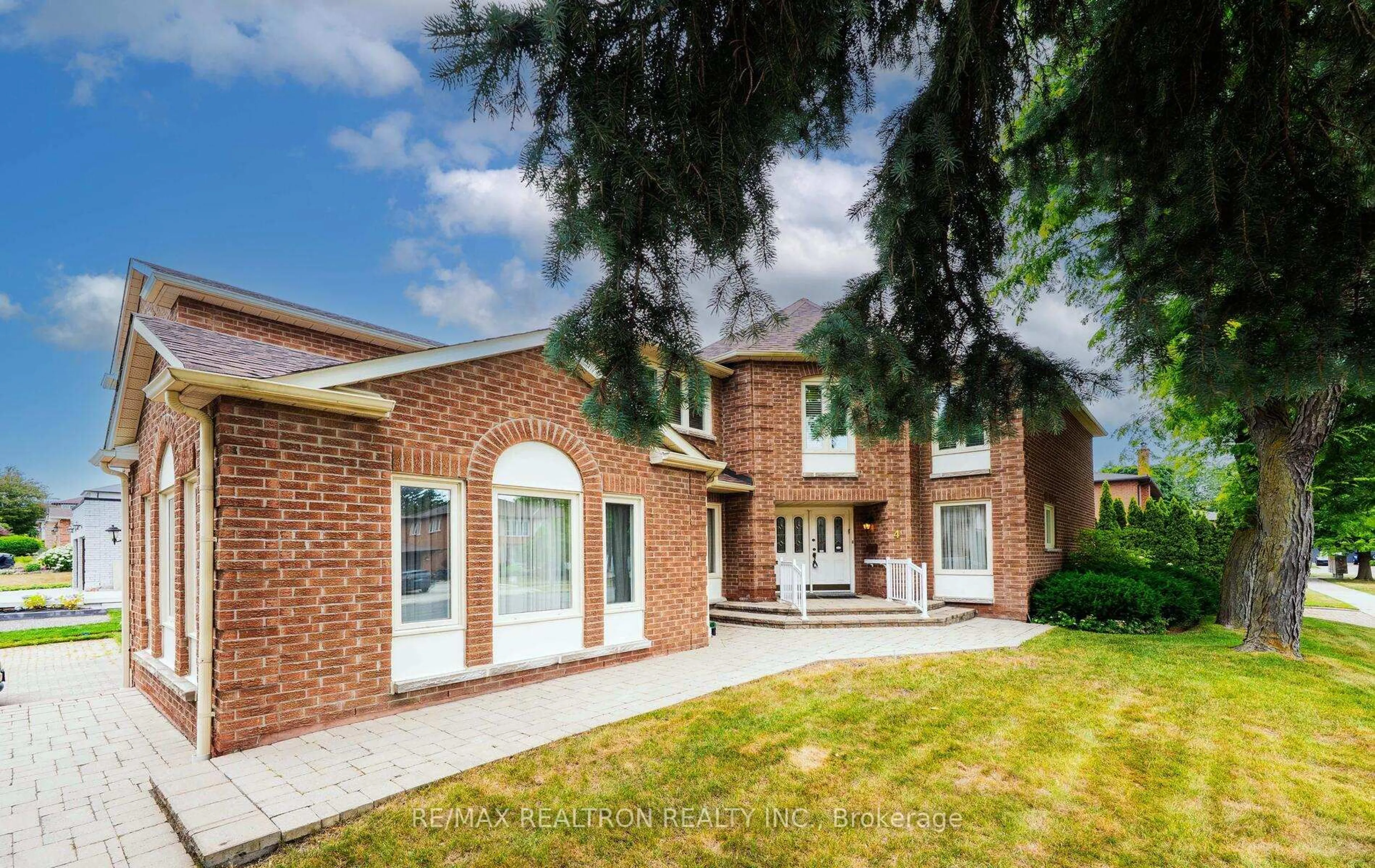 Home with brick exterior material, street for 4 Edmund Seager Dr, Vaughan Ontario L4J 4R4