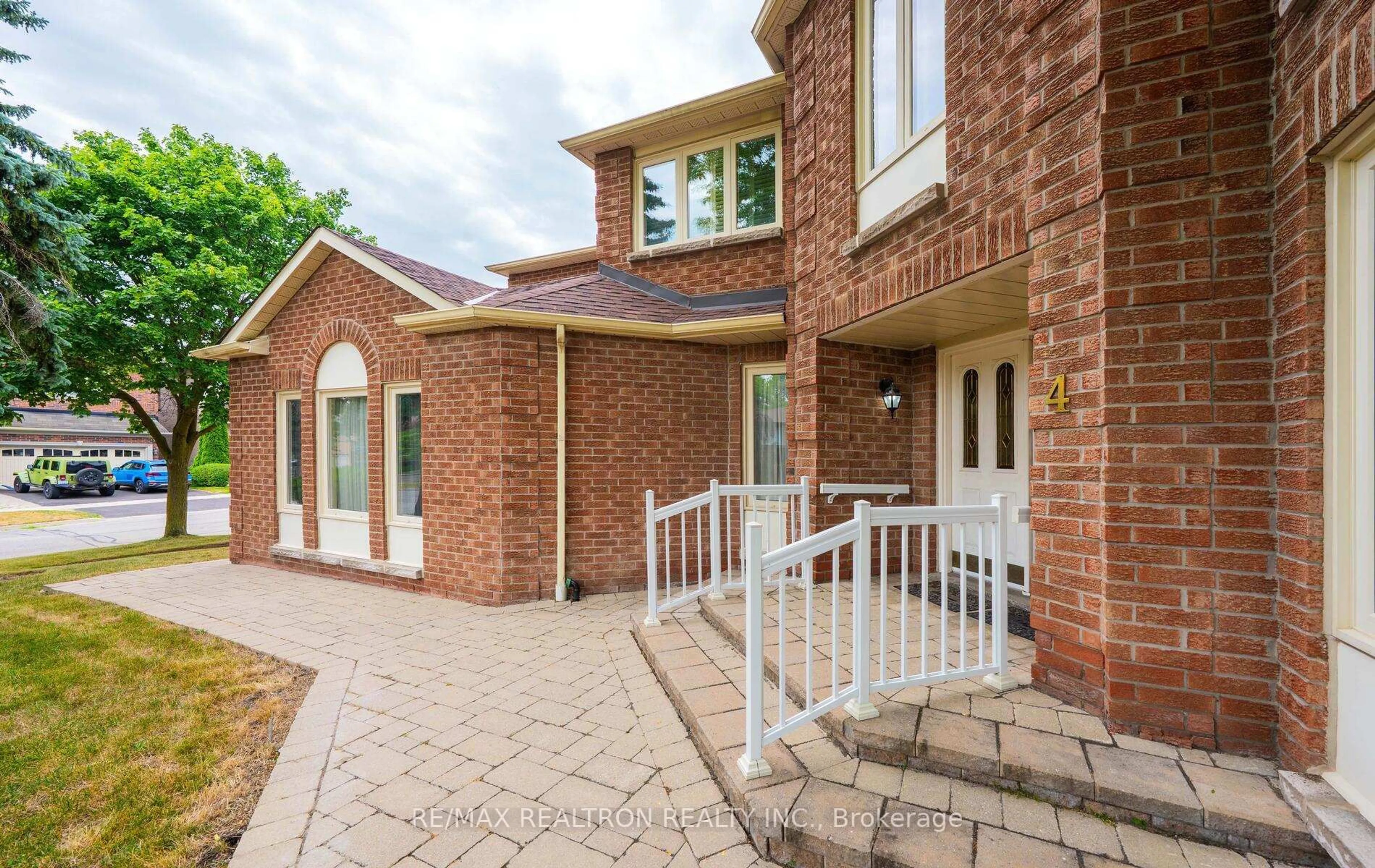 Home with brick exterior material, street for 4 Edmund Seager Dr, Vaughan Ontario L4J 4R4
