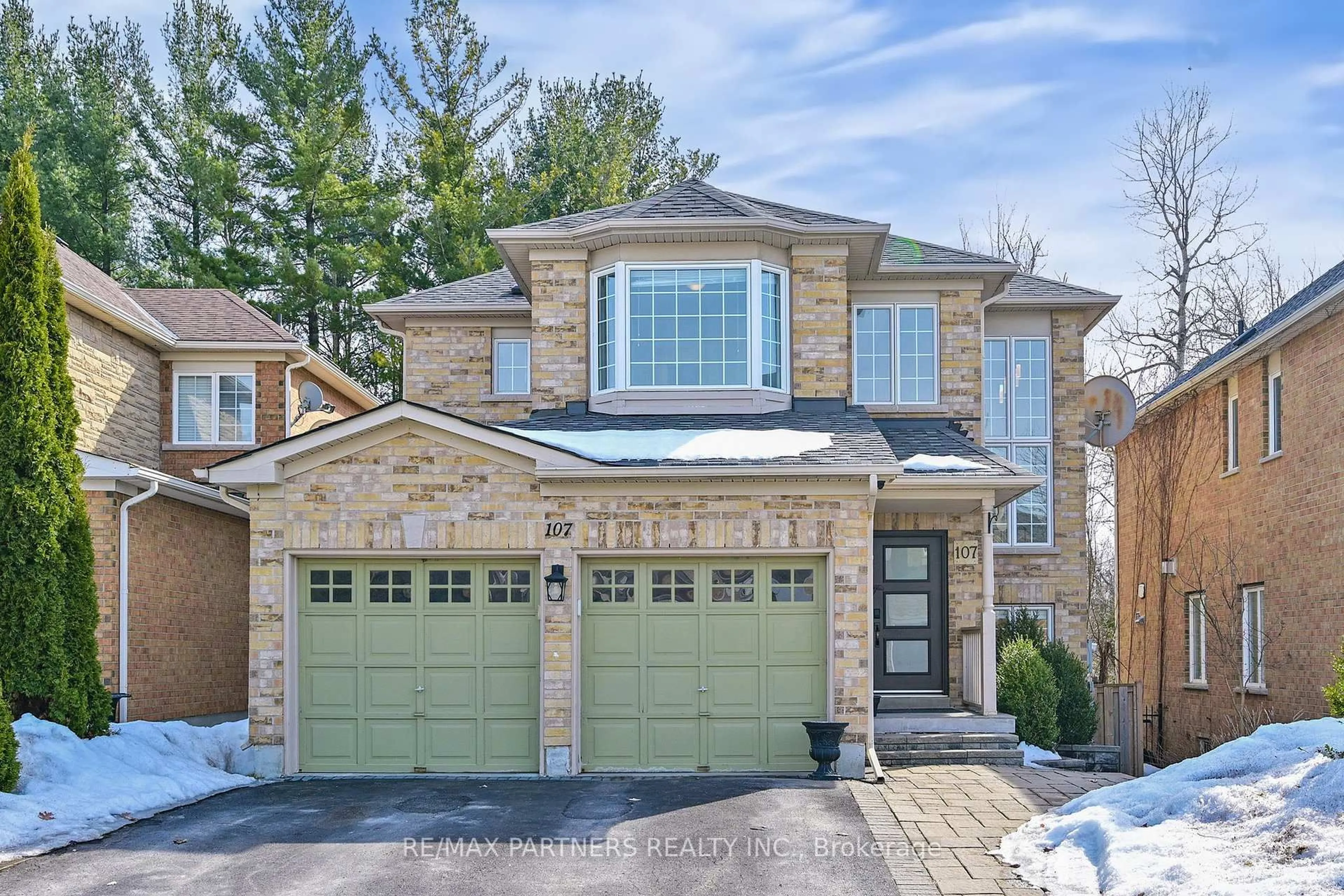 Home with brick exterior material, street for 107 WORTHINGTON Ave, Richmond Hill Ontario L4E 3Z6