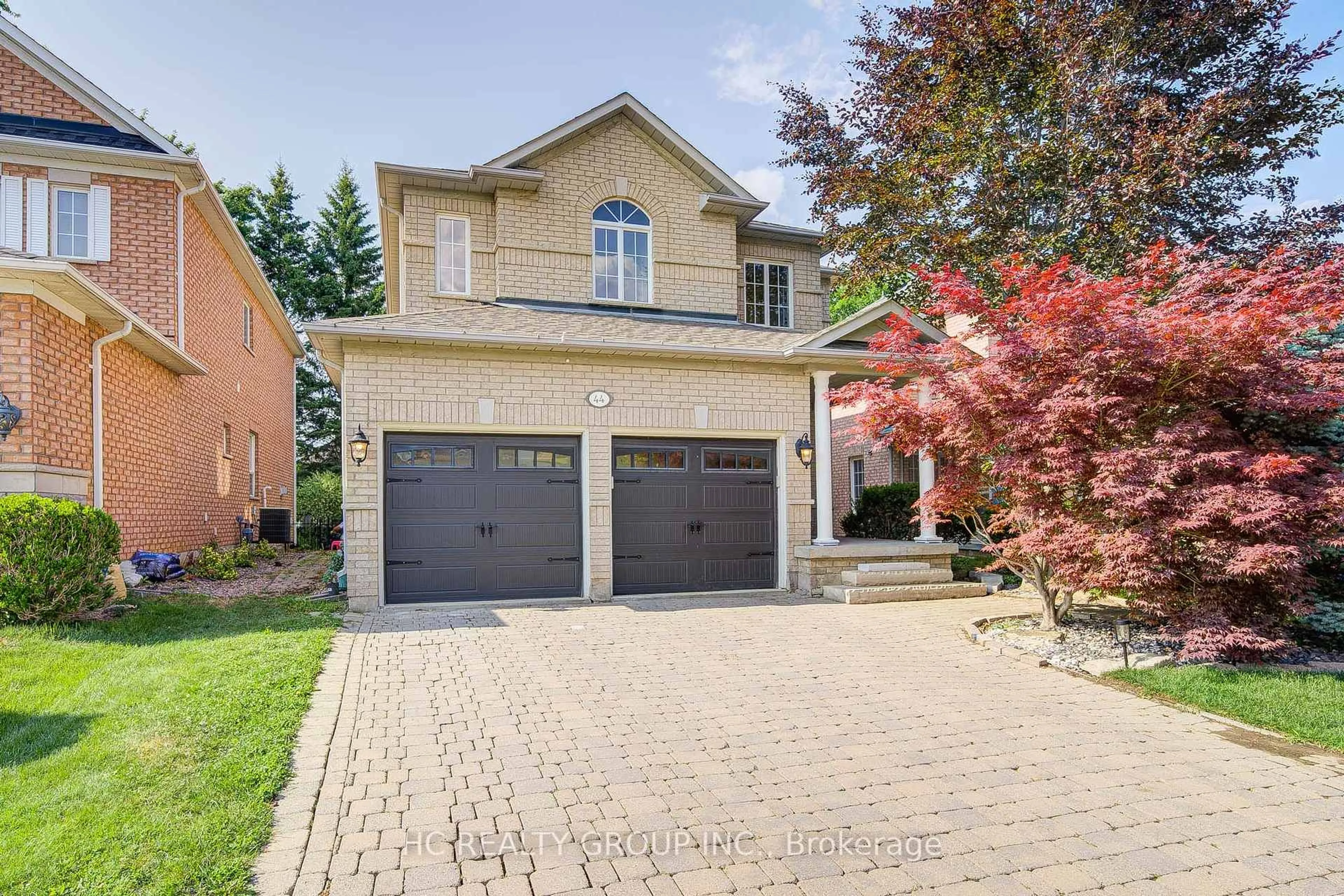 Home with brick exterior material, street for 44 Palomino Dr, Richmond Hill Ontario L4C 0P8