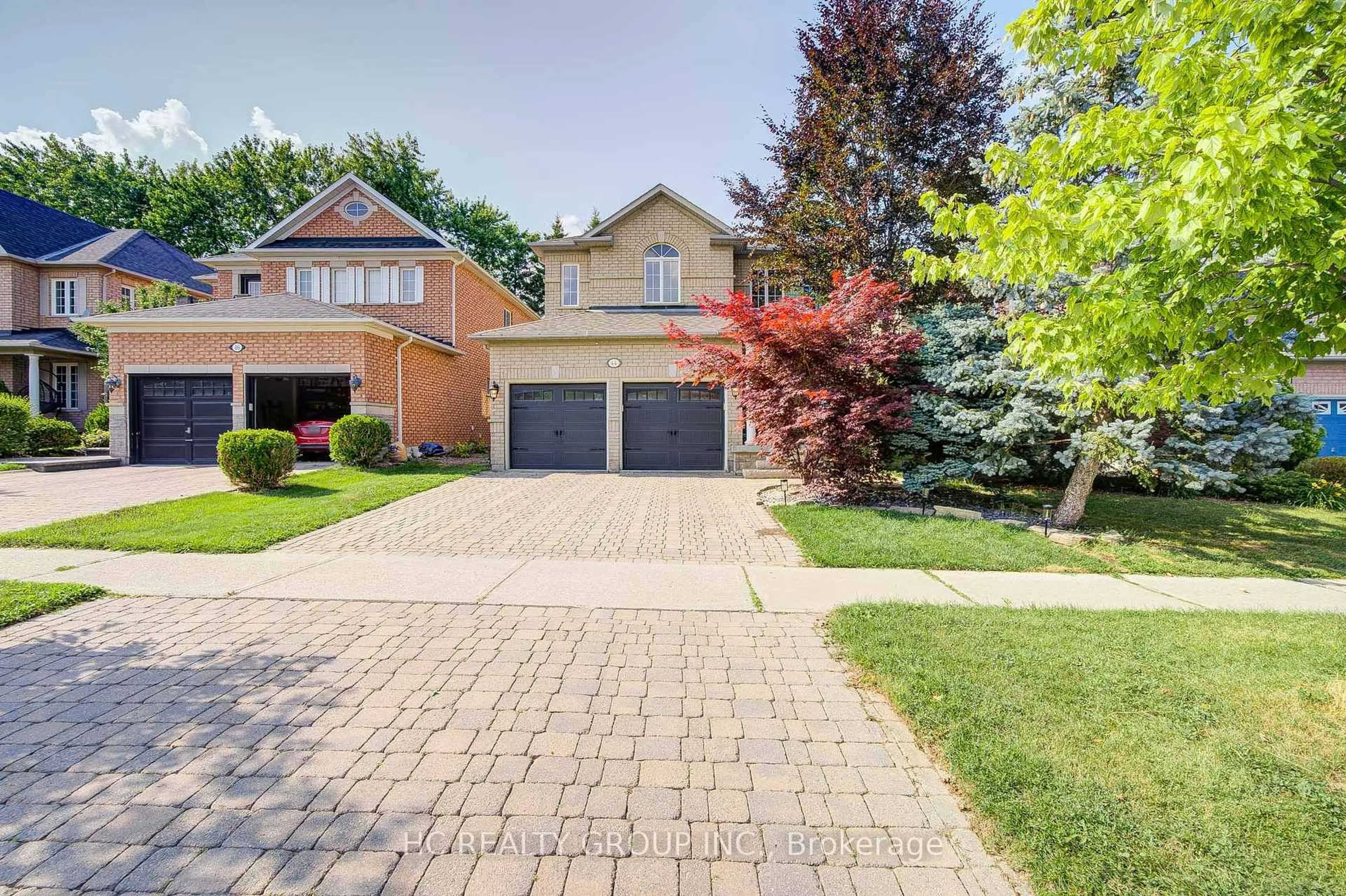 Home with brick exterior material, street for 44 Palomino Dr, Richmond Hill Ontario L4C 0P8