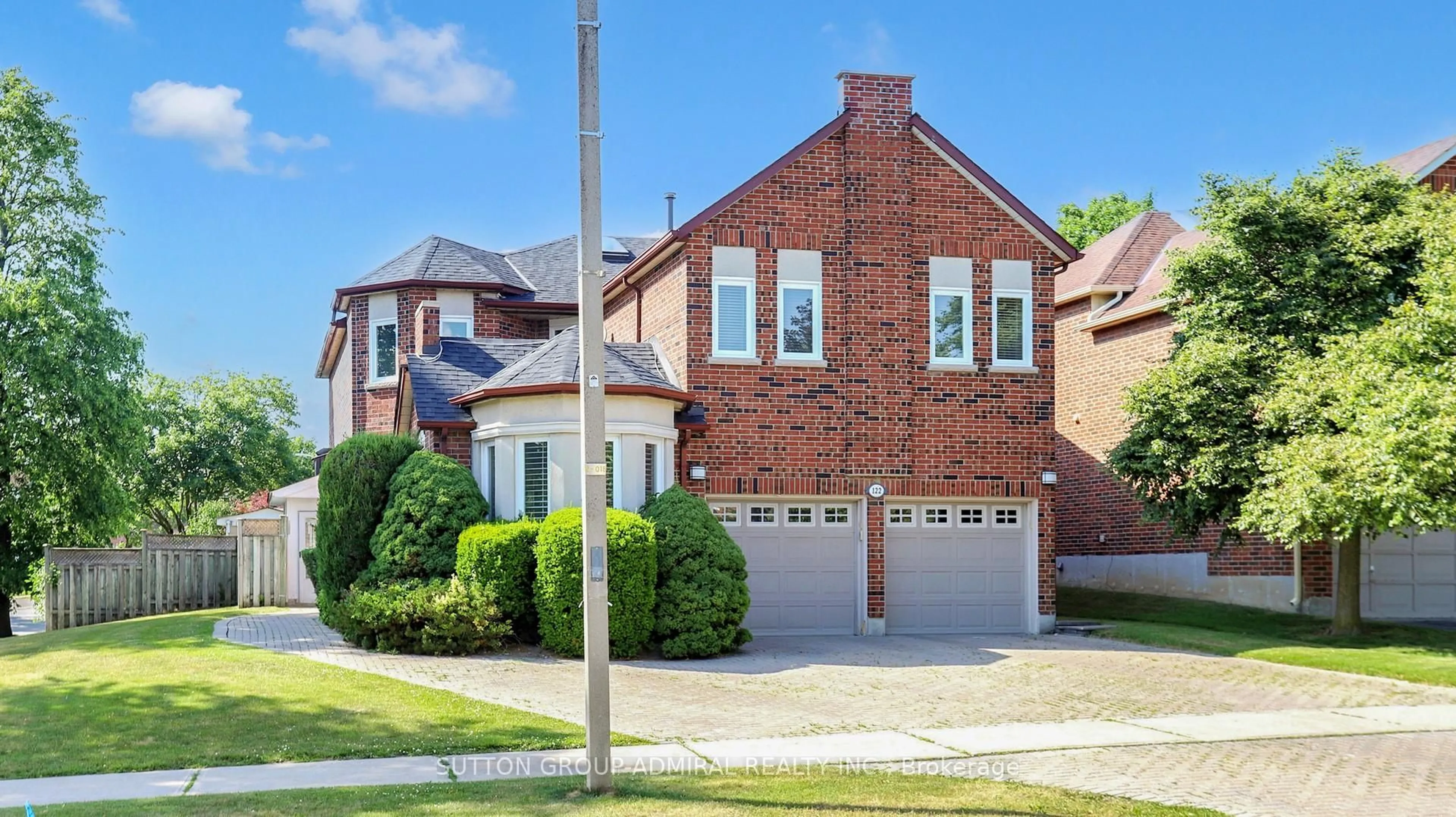 Home with brick exterior material, street for 122 Edmund Seager Dr, Vaughan Ontario L4J 4S7