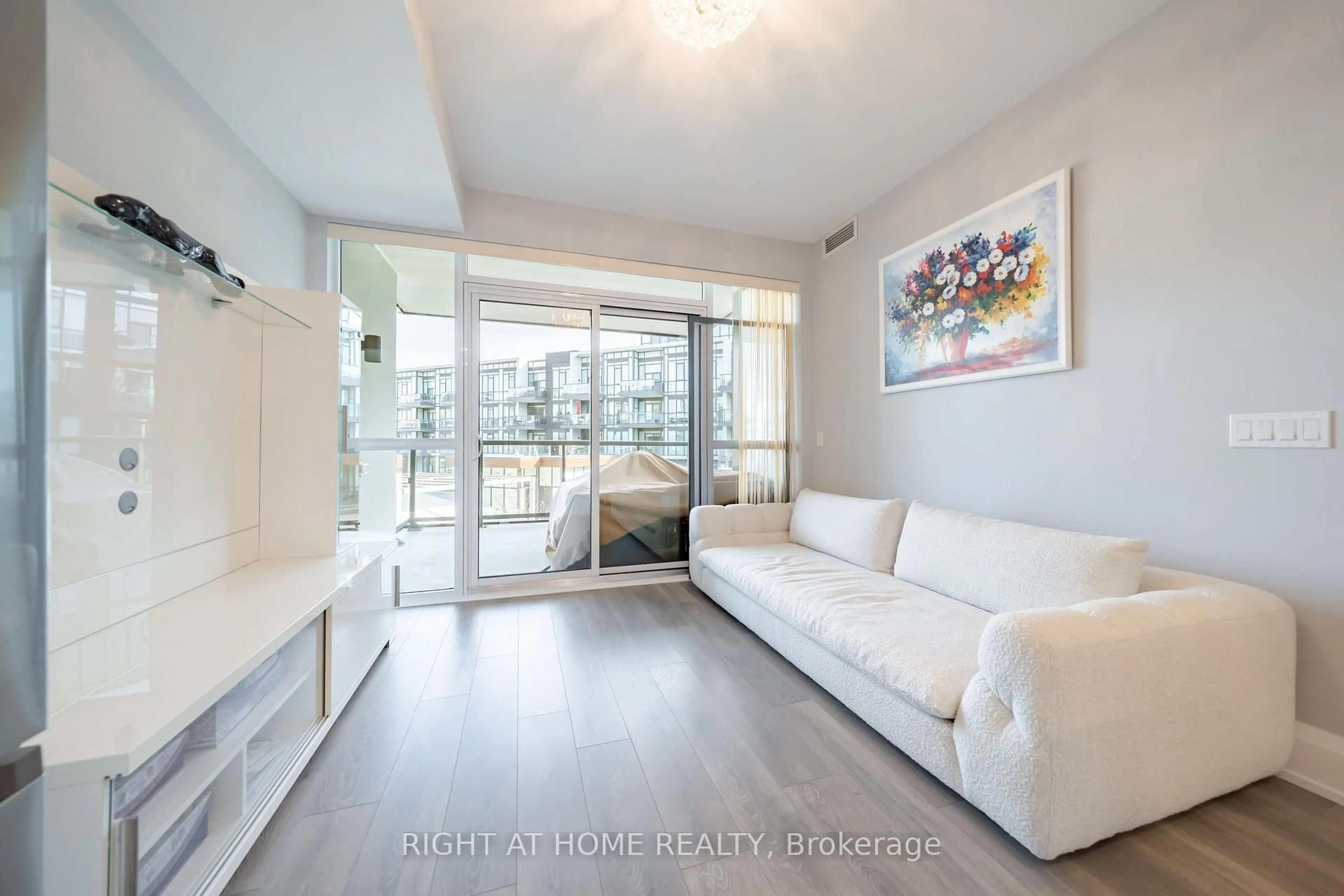 Living room with furniture, unknown for 415 Sea Ray Ave #202, Innisfil Ontario L9S 0R5