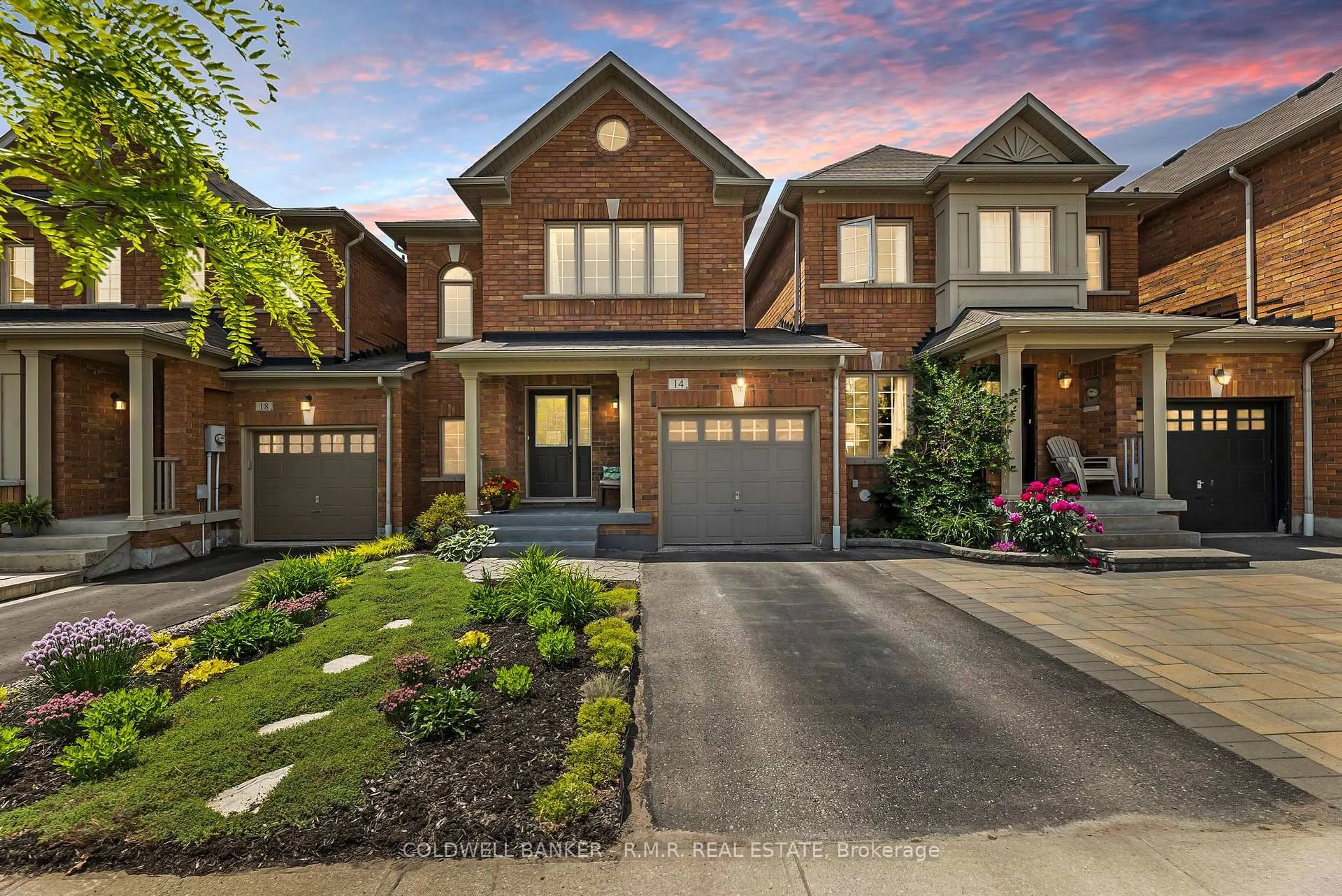 Home with brick exterior material, street for 14 Betula Gate, Whitchurch-Stouffville Ontario L4A 0V2