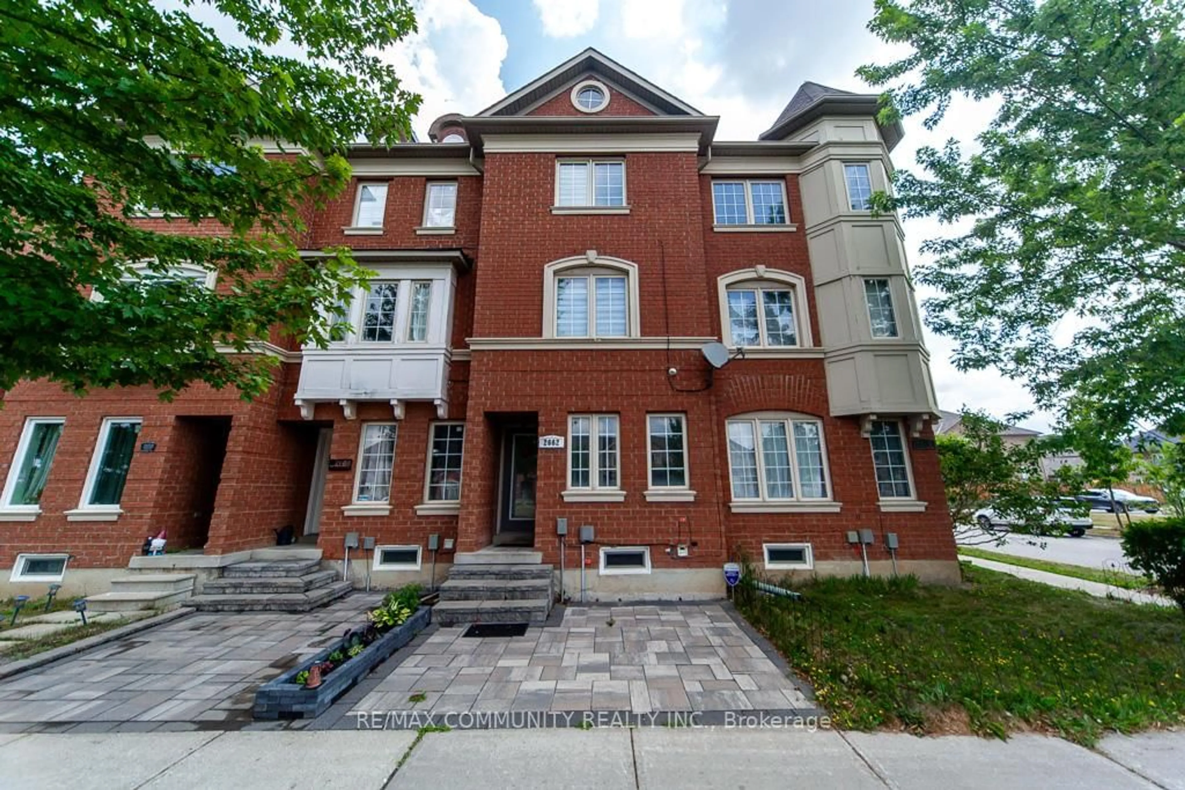 Home with brick exterior material, street for 2662 Bur Oak Ave, Markham Ontario L6B 1J1
