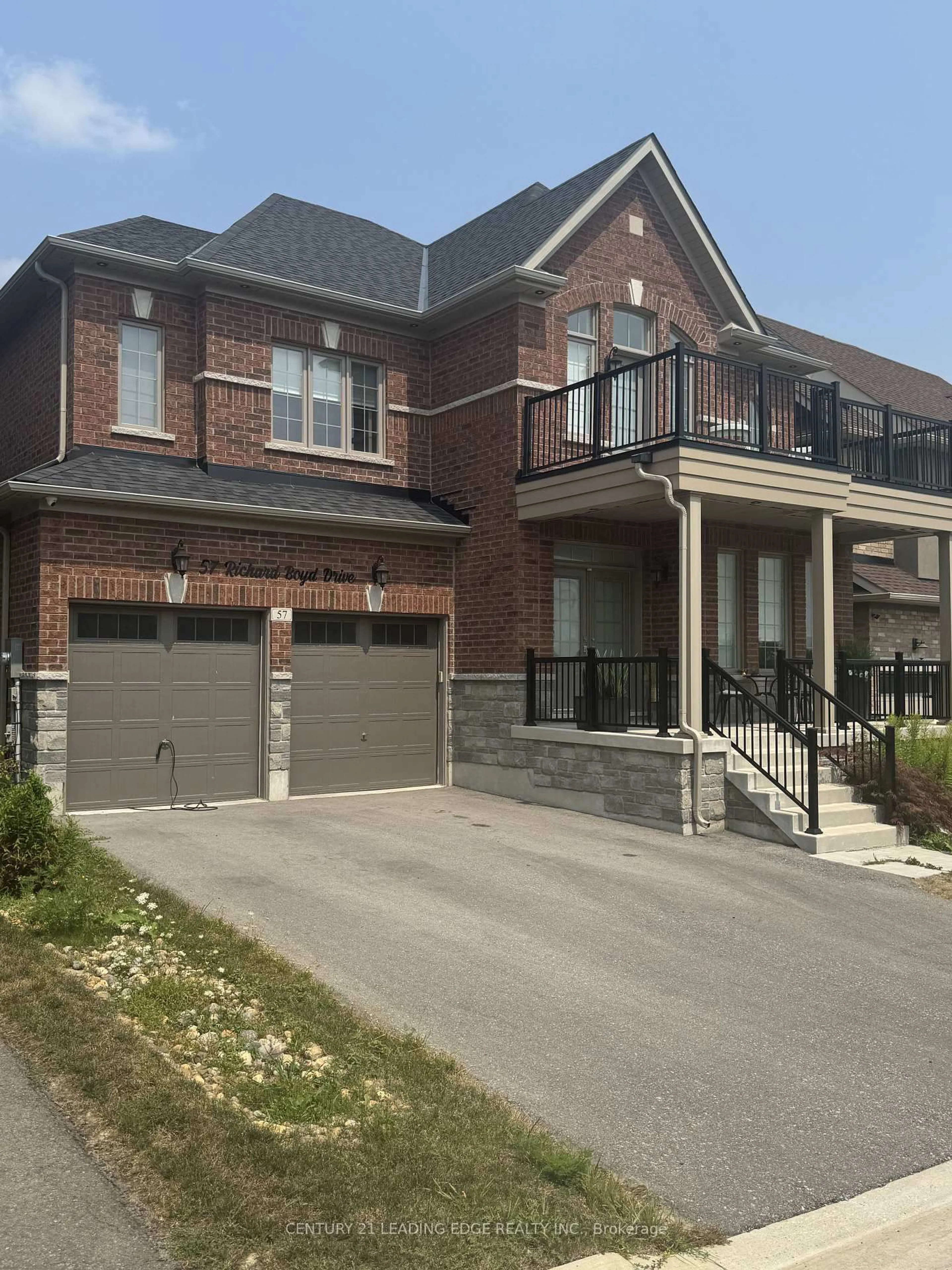 Home with brick exterior material, street for 57 Richard Boyd Dr, East Gwillimbury Ontario L9N 0S6