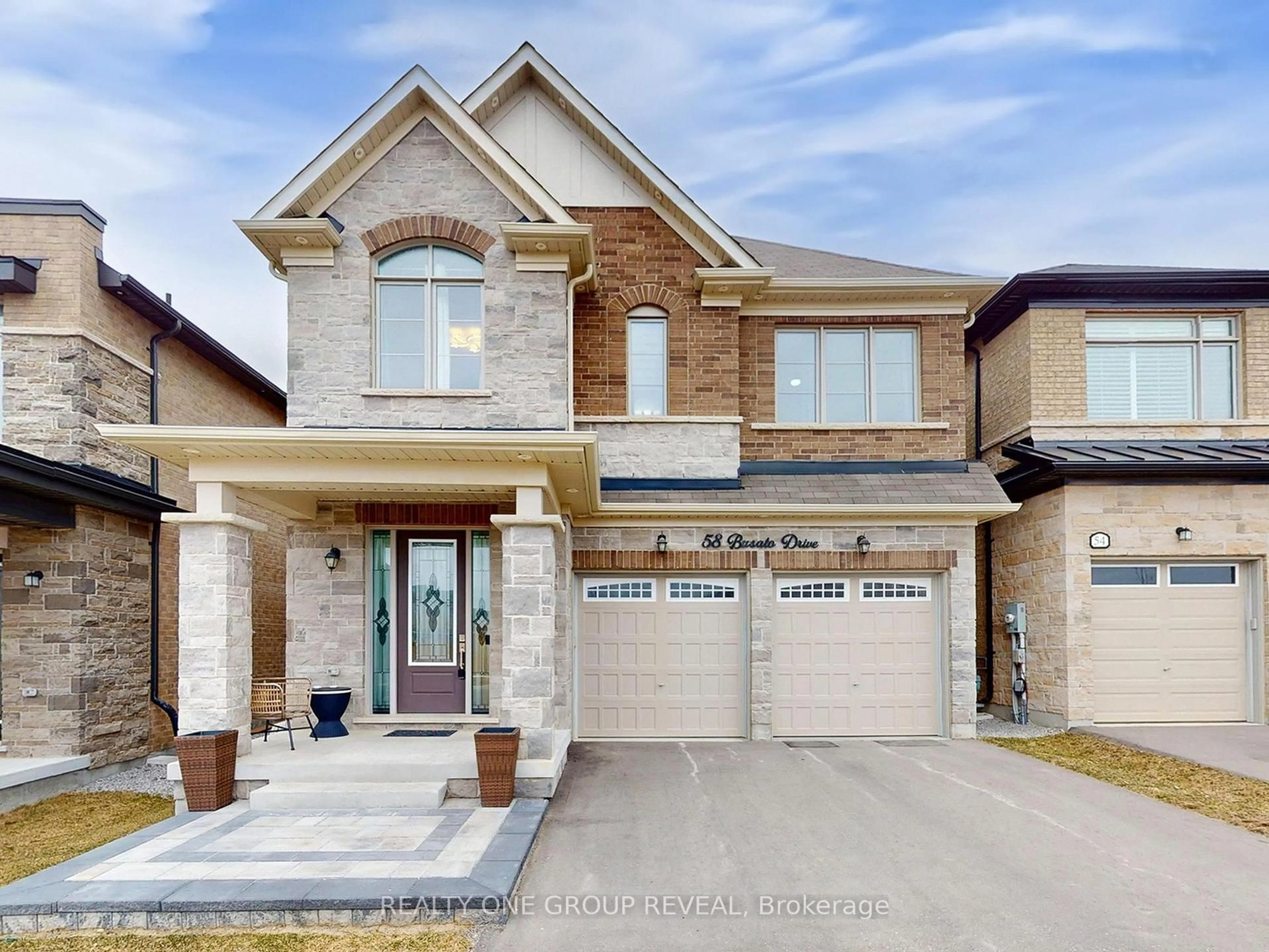 Home with brick exterior material, street for 58 Busato Dr, Whitchurch-Stouffville Ontario L4A 4V4
