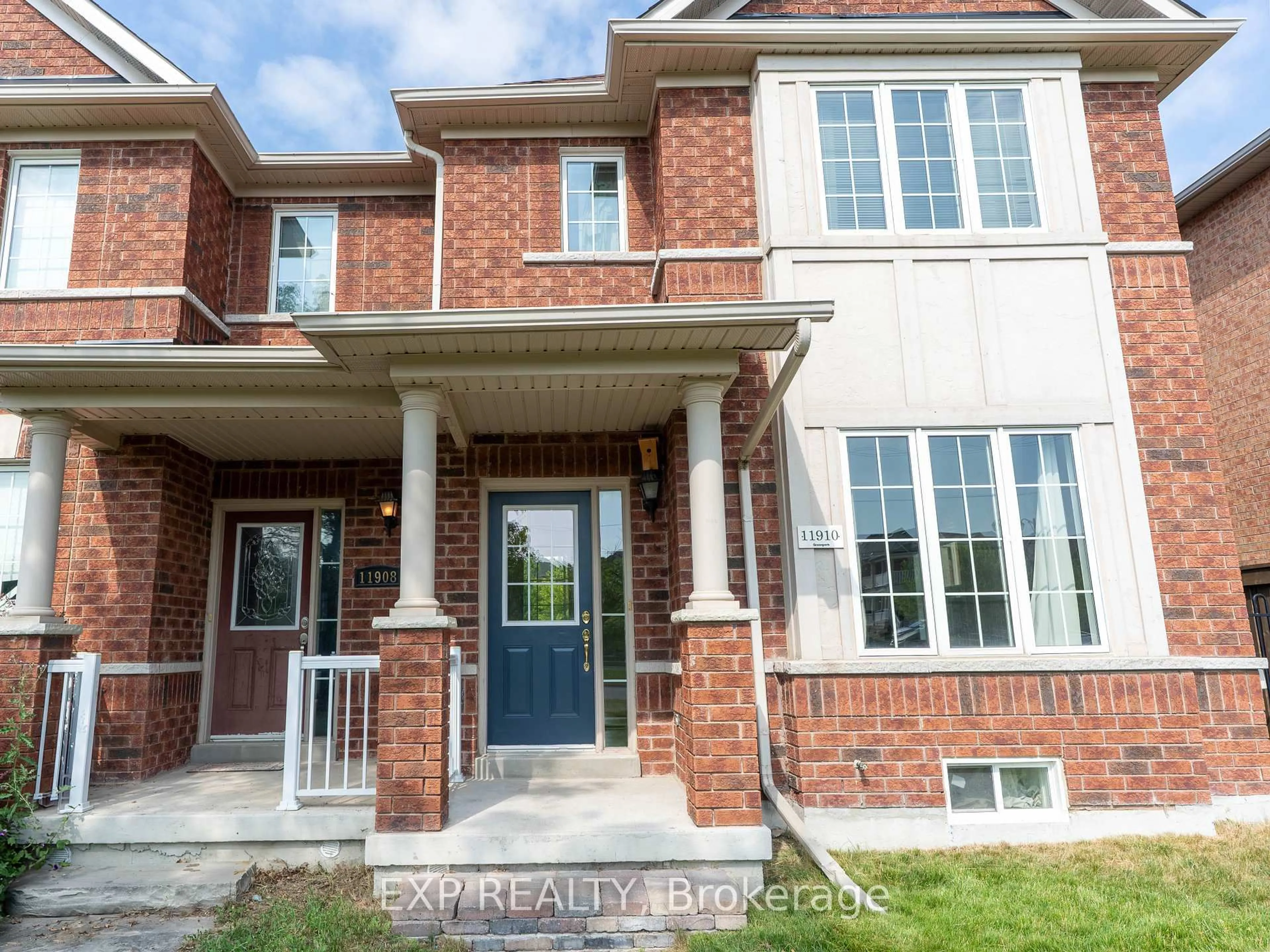 Home with brick exterior material, street for 11910 Tenth Line, Whitchurch-Stouffville Ontario L4A 0N1