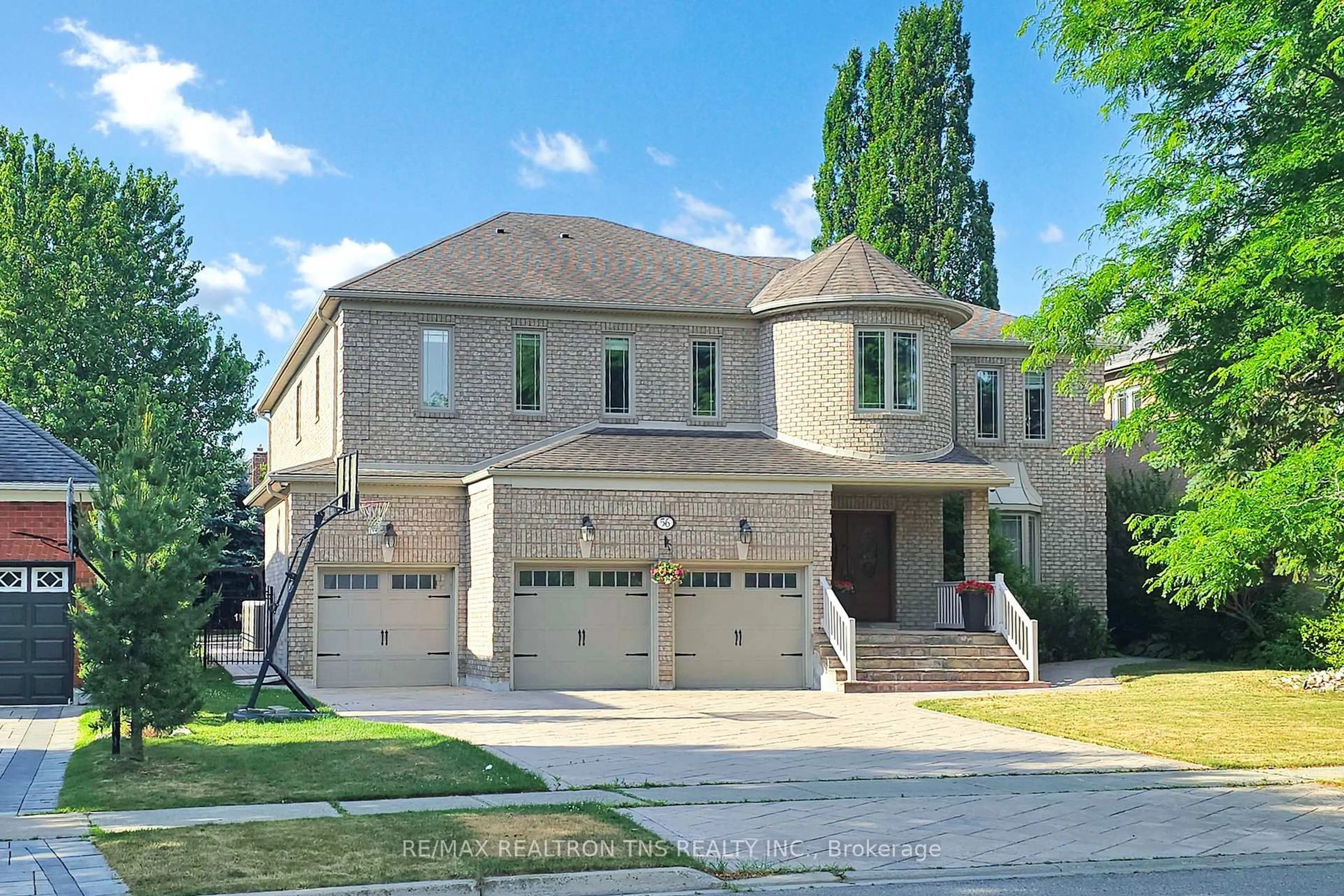 Home with brick exterior material, street for 56 Wingate Cres, Richmond Hill Ontario L4B 3J3