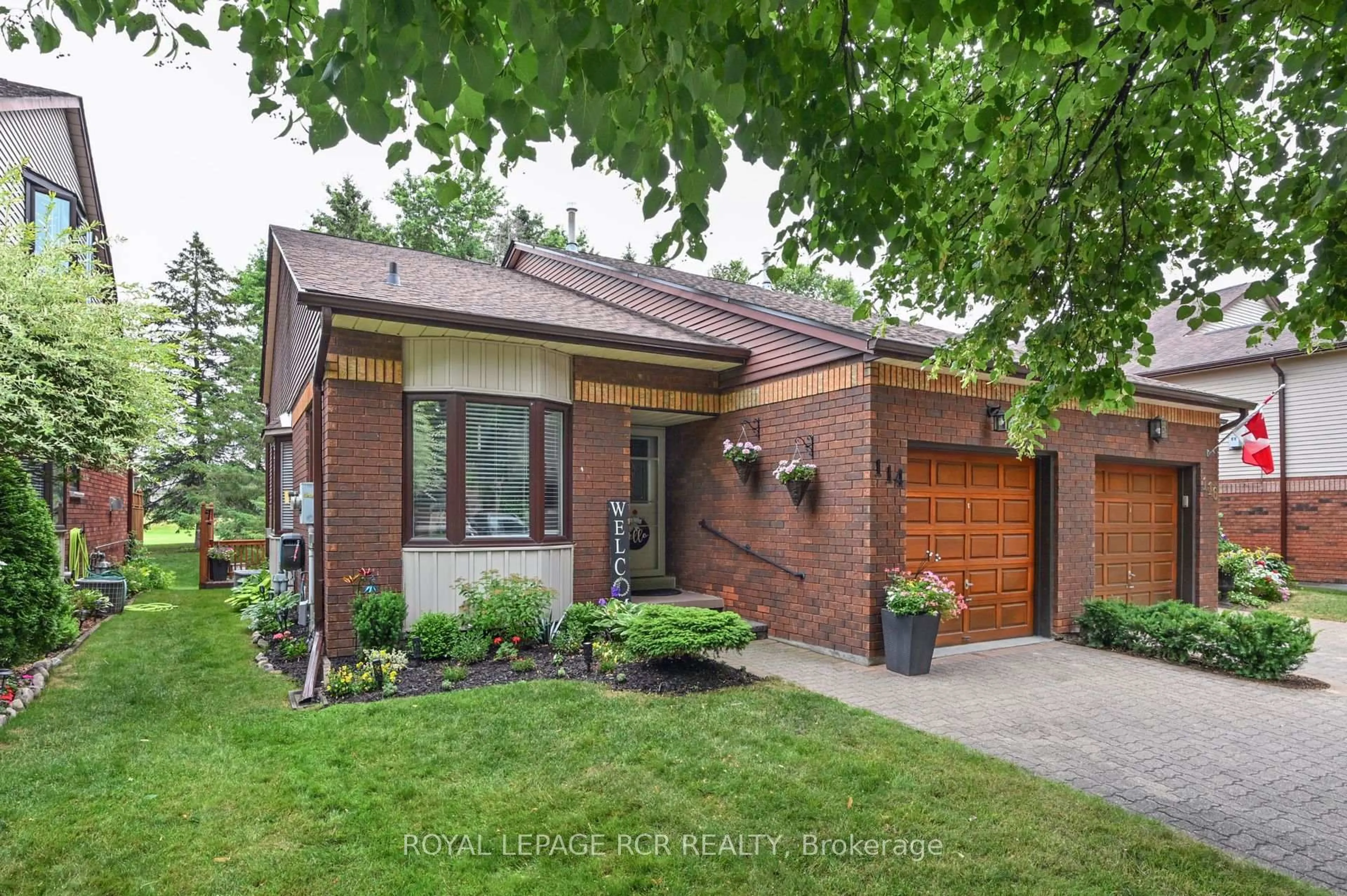Home with brick exterior material, street for 114 Green Briar Rd, New Tecumseth Ontario L9R 1S3