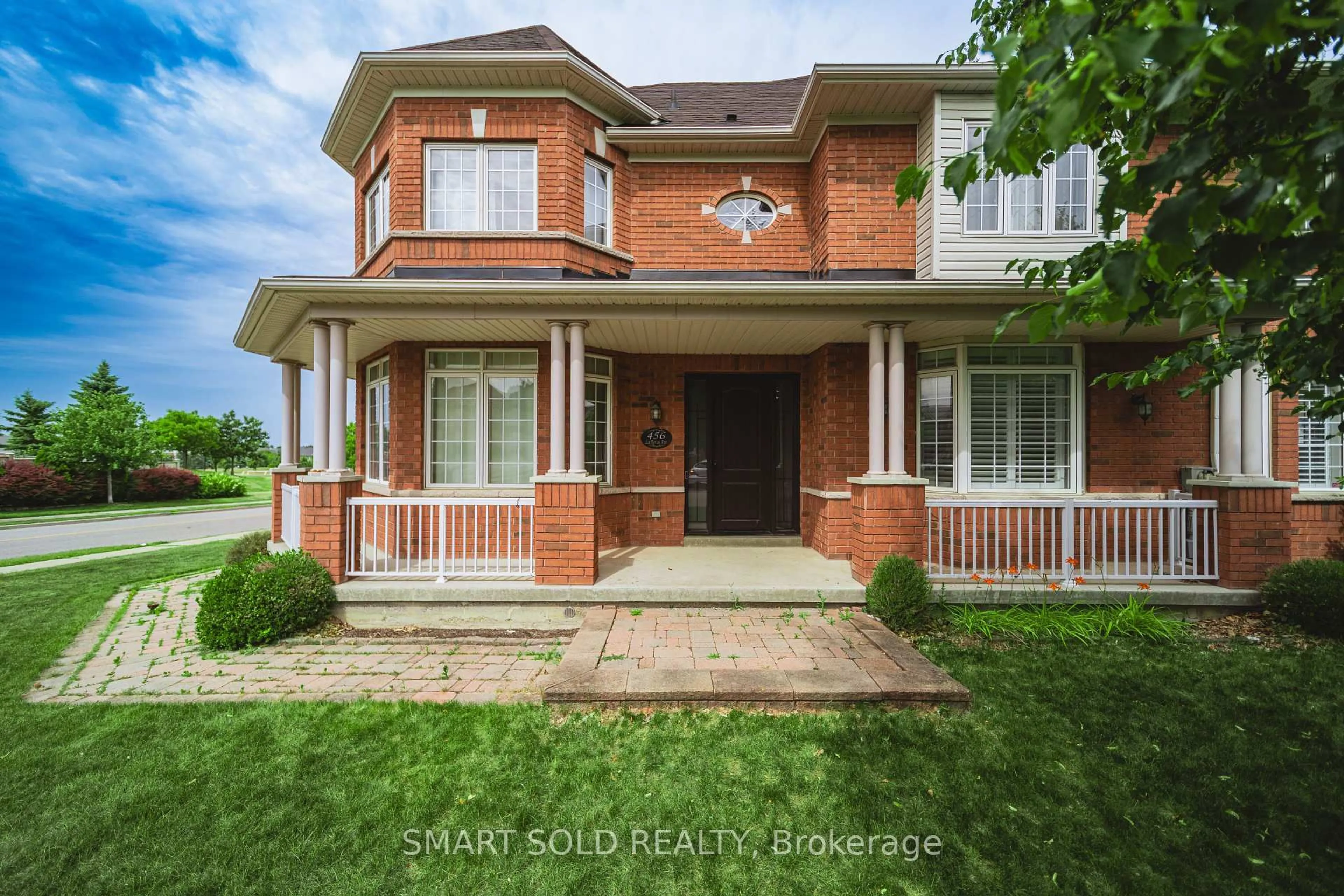 Home with brick exterior material, street for 456 La Rocca Ave, Vaughan Ontario L4H 3J8