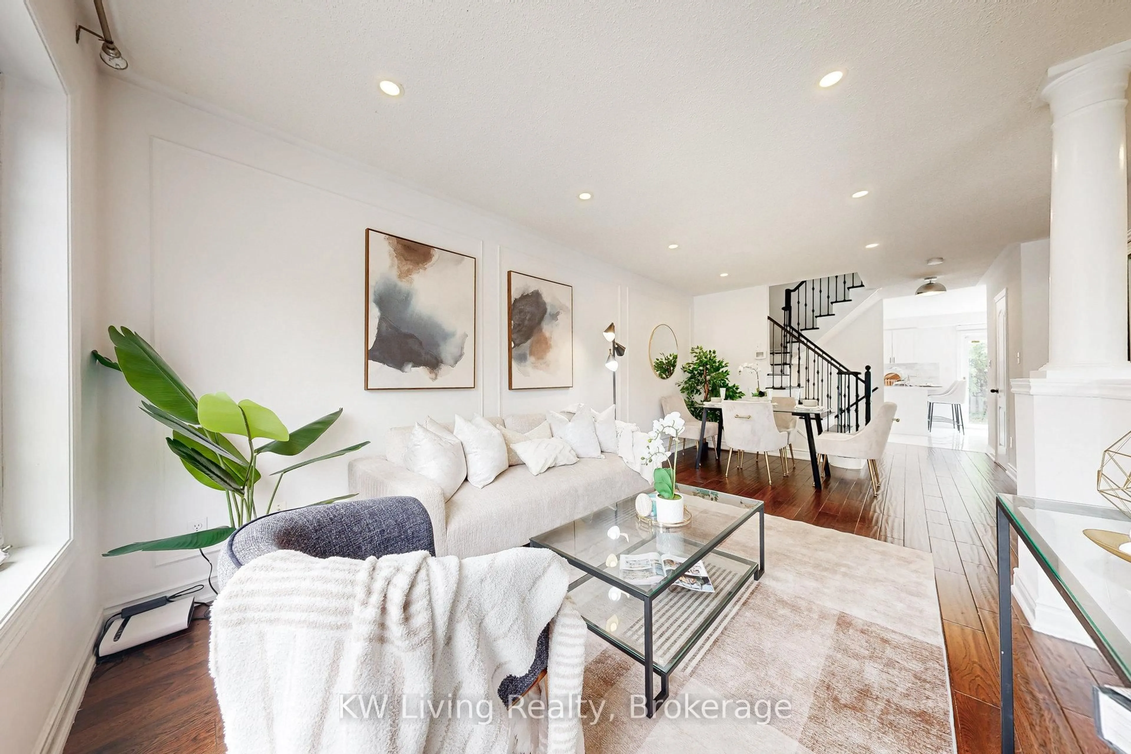 Living room with furniture, unknown for 37 Bluewater Tr, Vaughan Ontario L6A 3G6