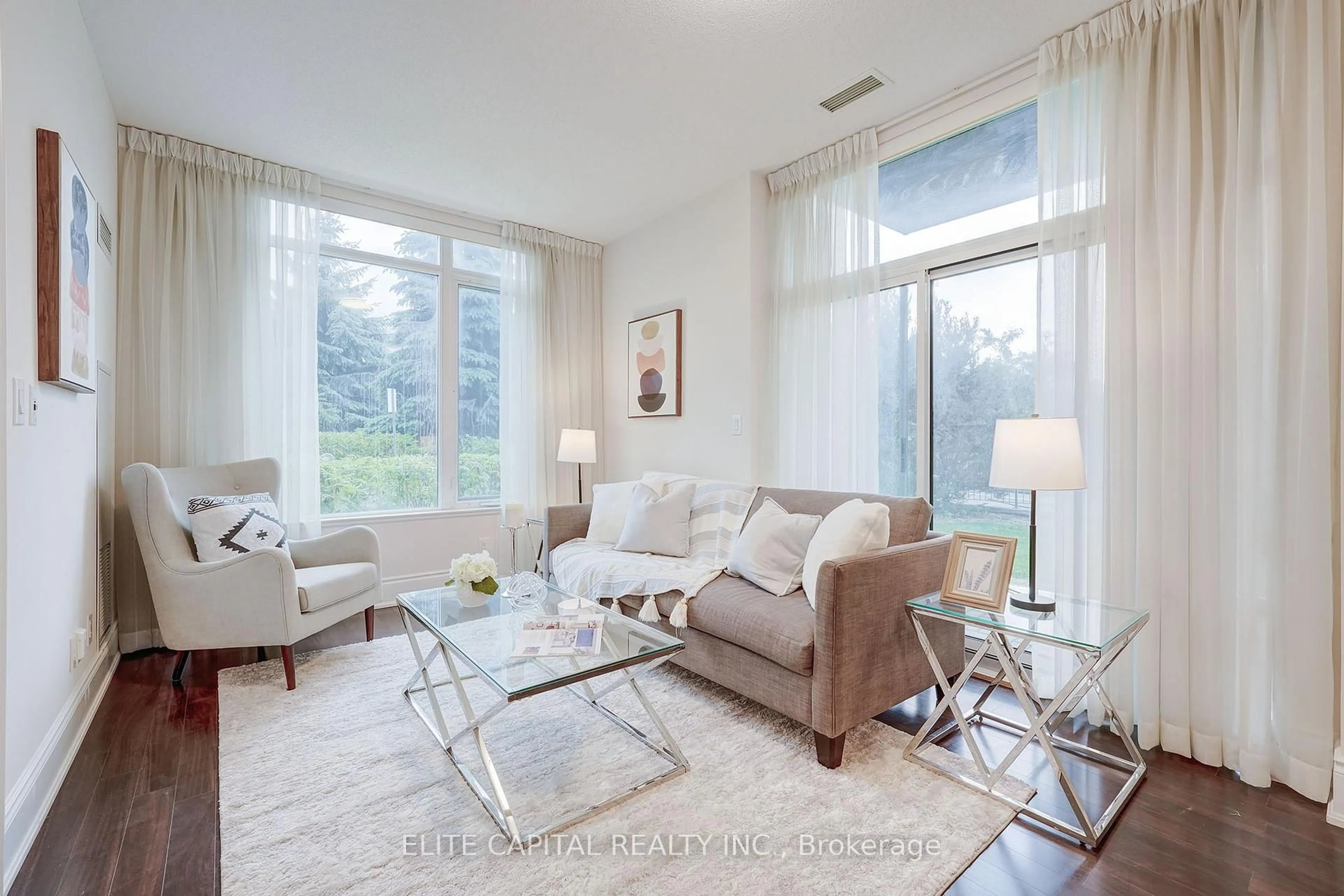 Living room with furniture, unknown for 273 South Park Rd #106, Markham Ontario L3T 0B5