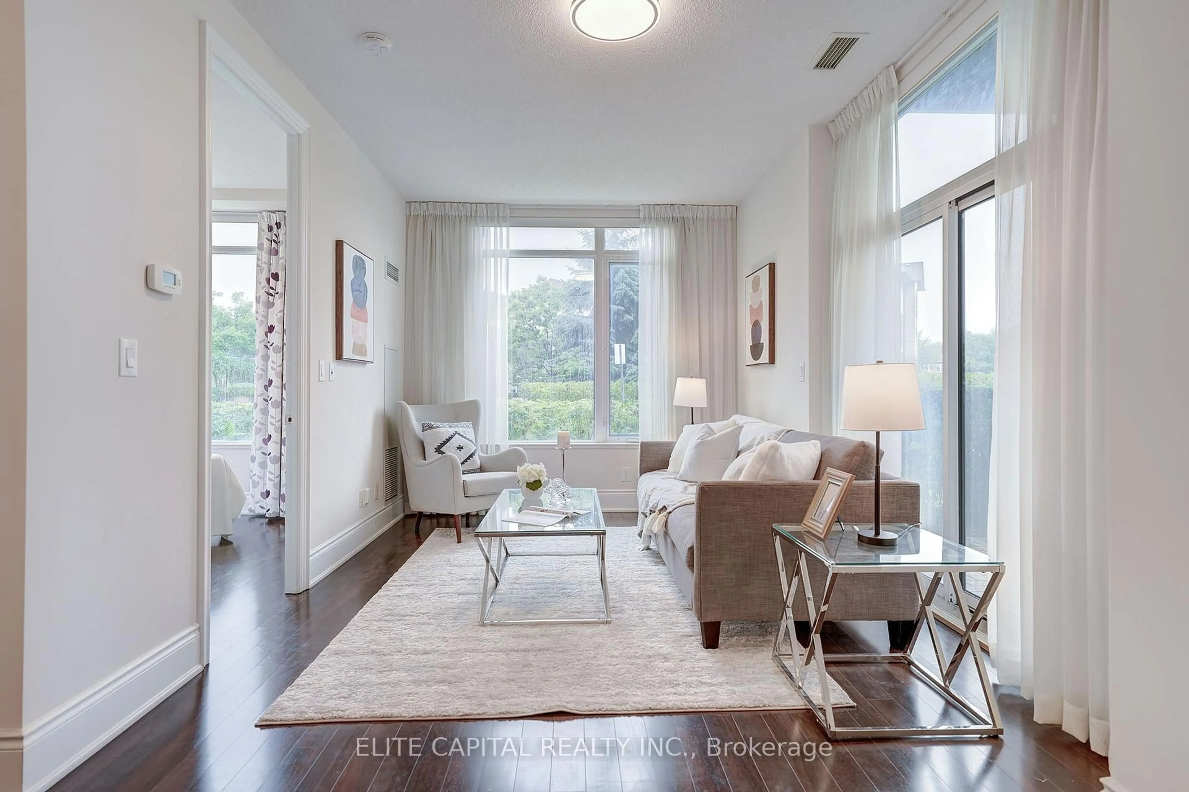 Living room with furniture, unknown for 273 South Park Rd #106, Markham Ontario L3T 0B5