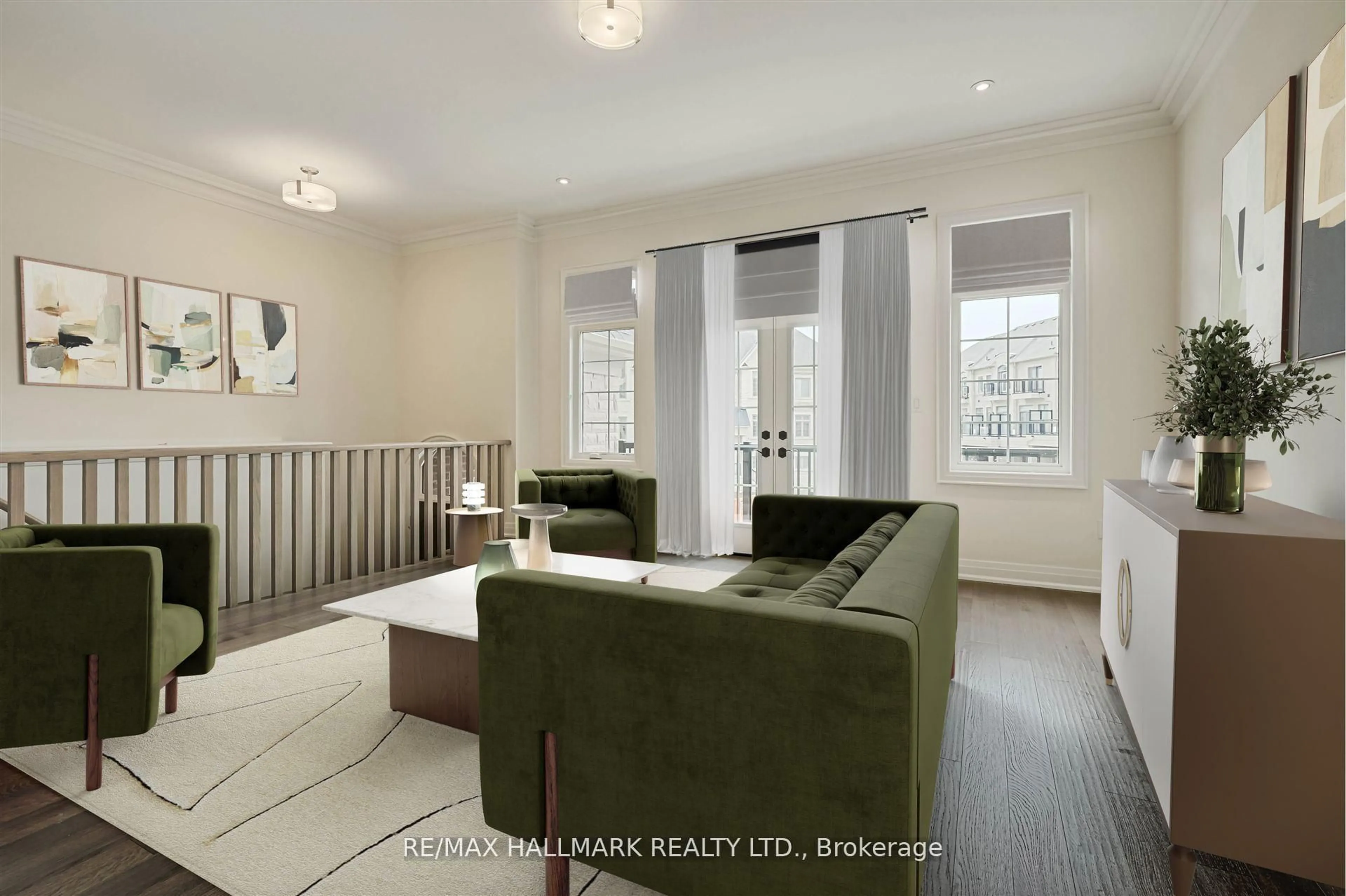 Living room with furniture, unknown for 5 West Village Lane, Markham Ontario L6C 3L5