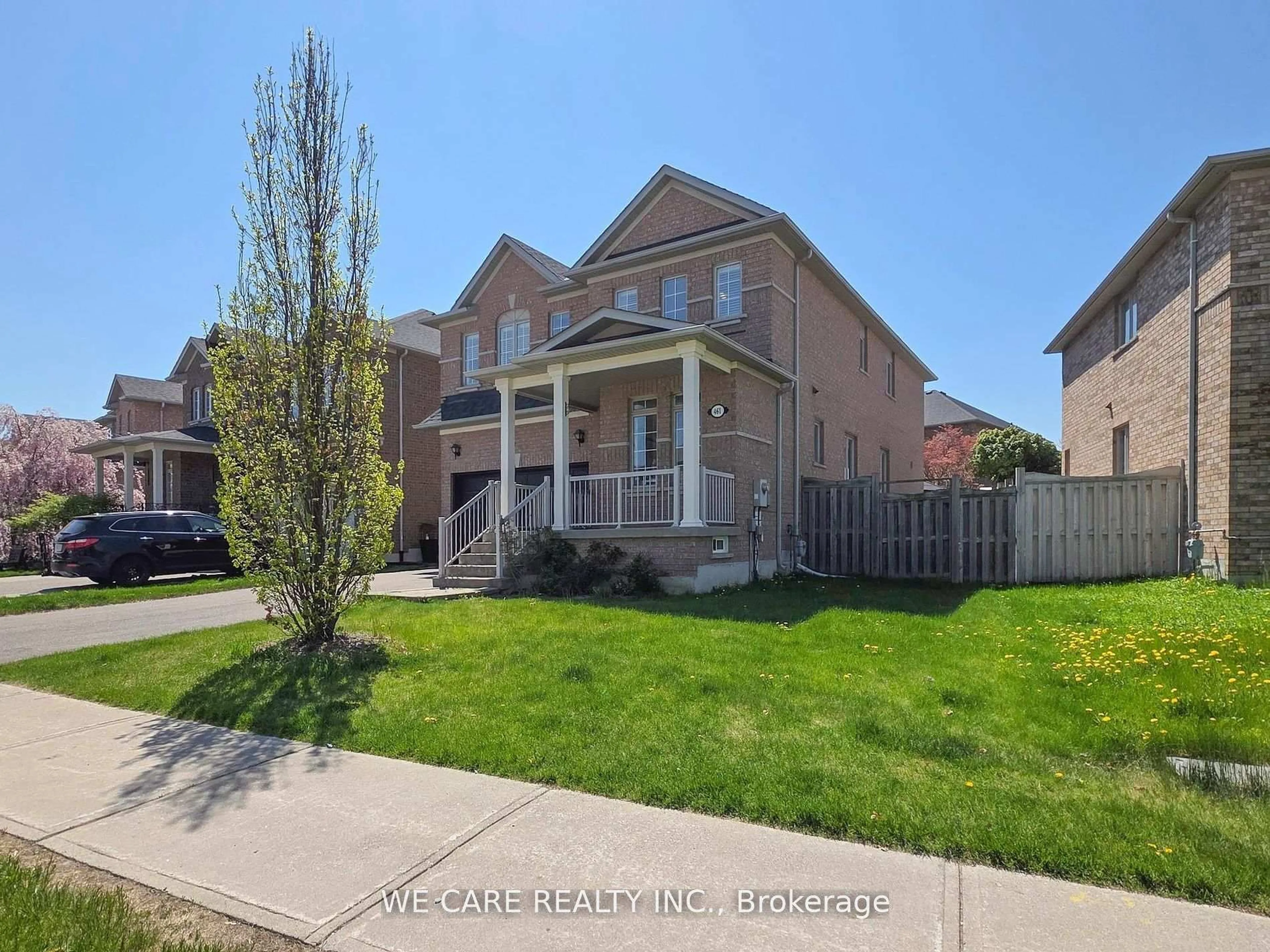 Home with brick exterior material, street for 461 Autumn Hill Blvd, Vaughan Ontario L4J 9B8