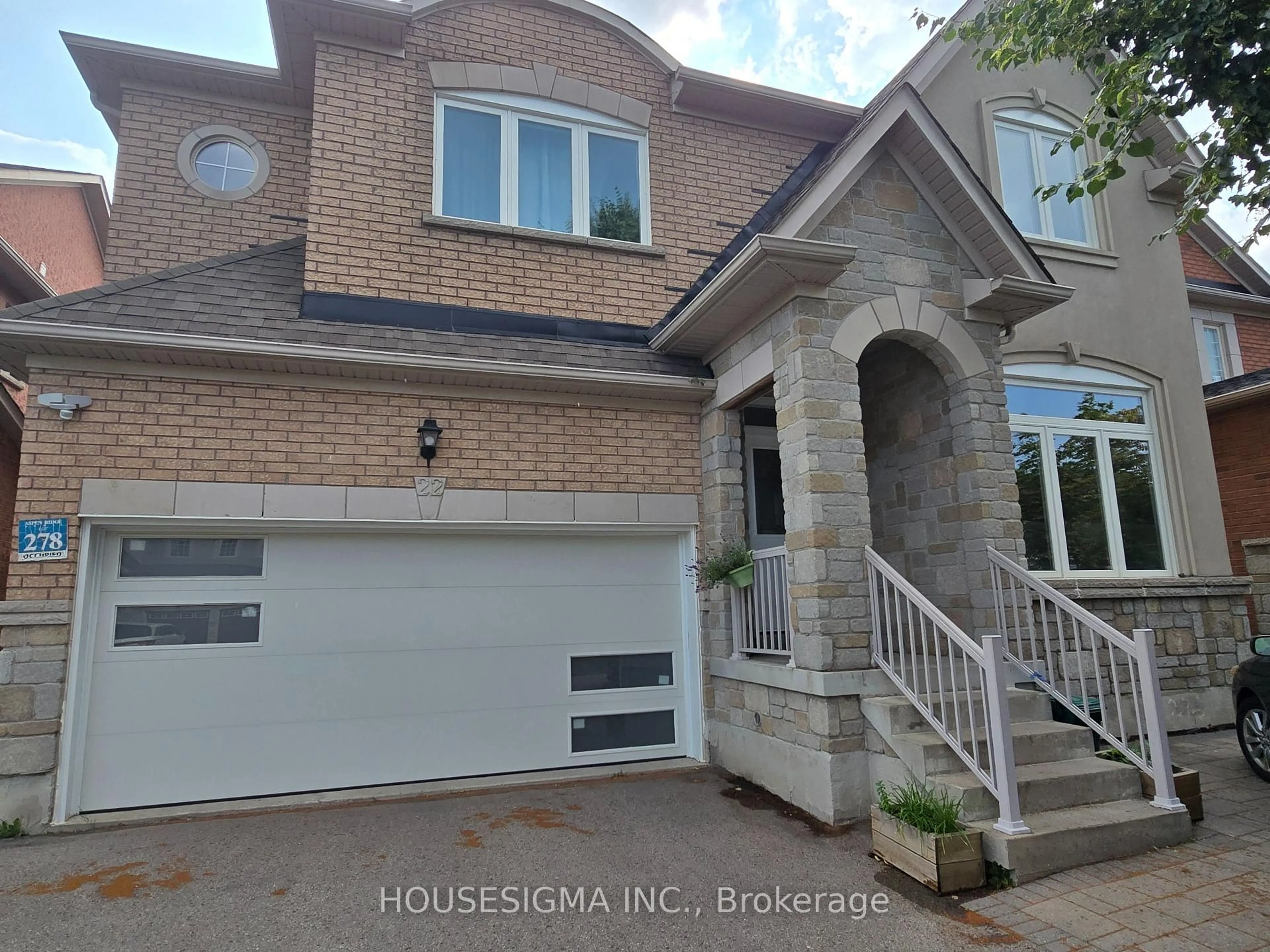 Home with brick exterior material, street for 22 Renoir Dr, Vaughan Ontario L4J 9A9