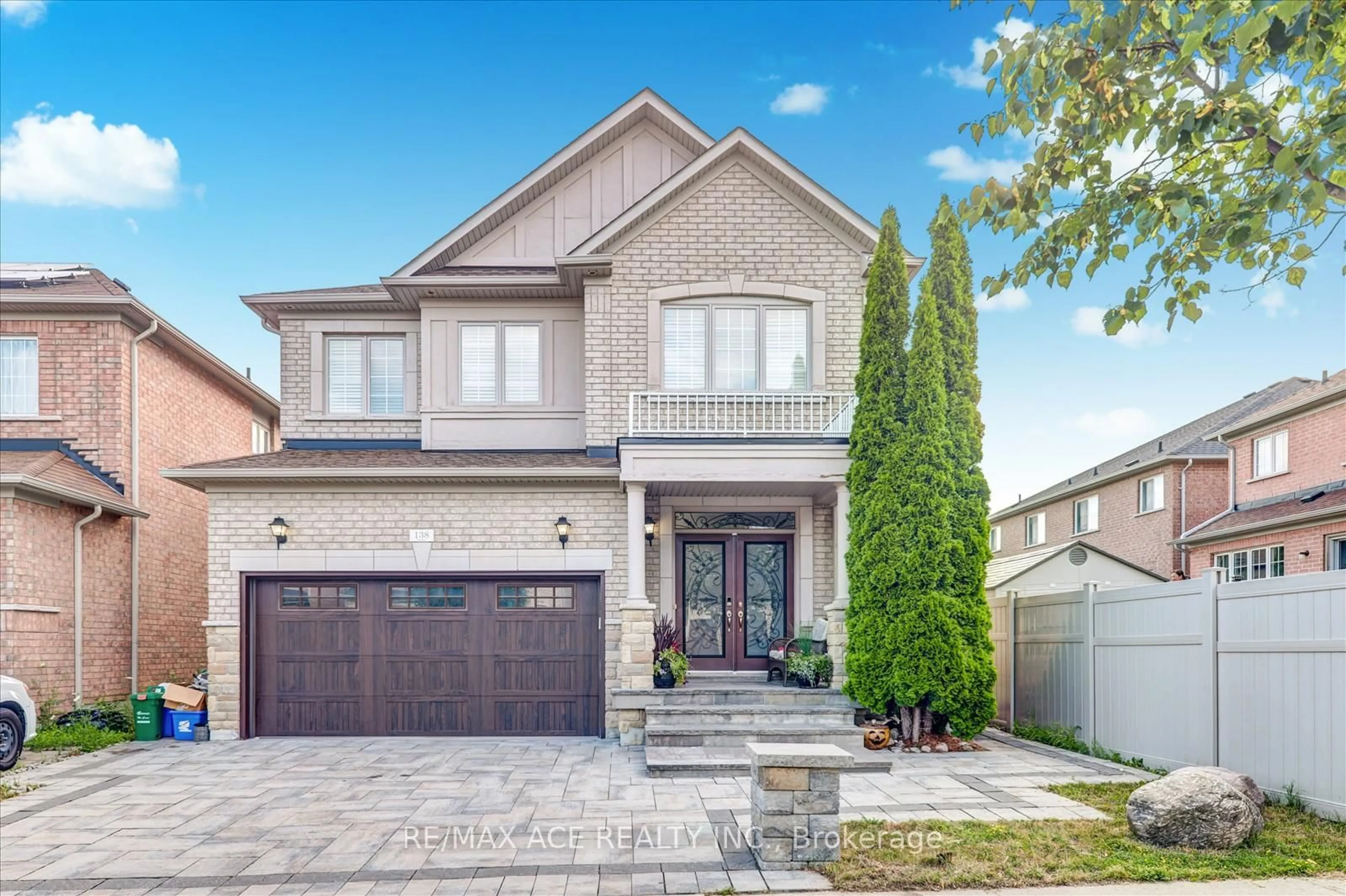 Home with brick exterior material, street for 138 Riverwalk Dr, Markham Ontario L6B 0E2