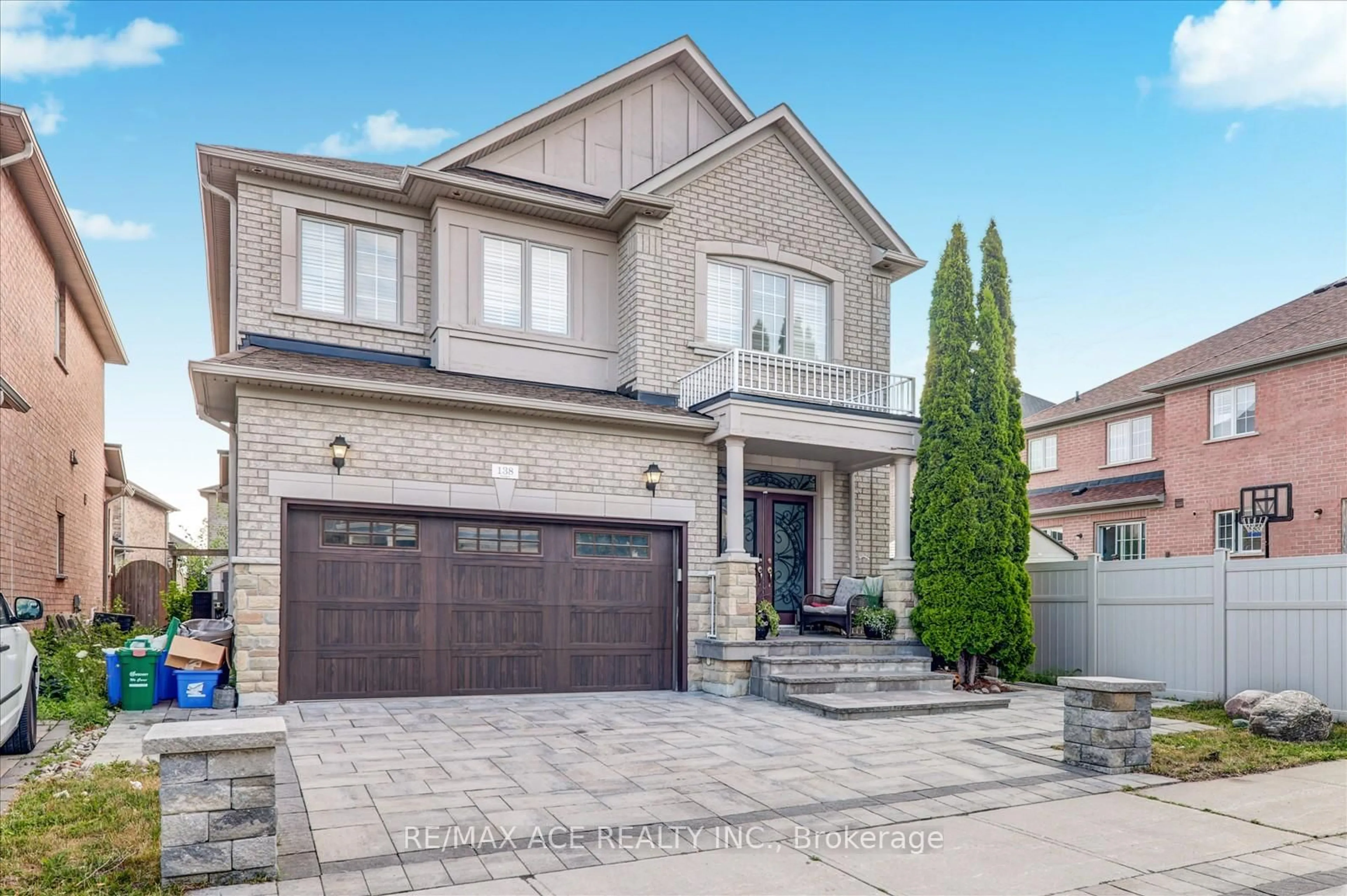 Home with brick exterior material, street for 138 Riverwalk Dr, Markham Ontario L6B 0E2