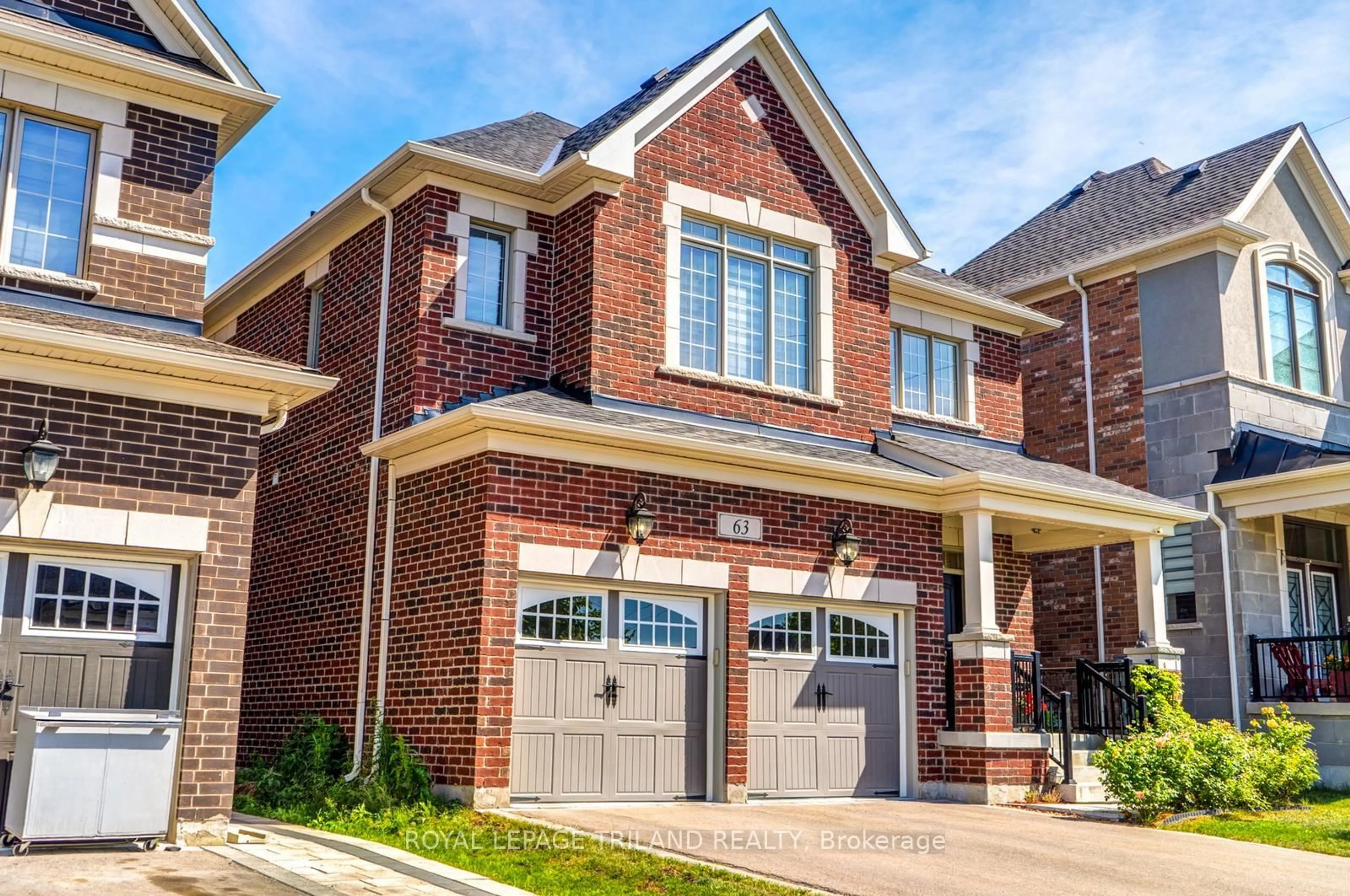 Home with brick exterior material, street for 63 Ten Pines Rd, Vaughan Ontario L4H 5B4