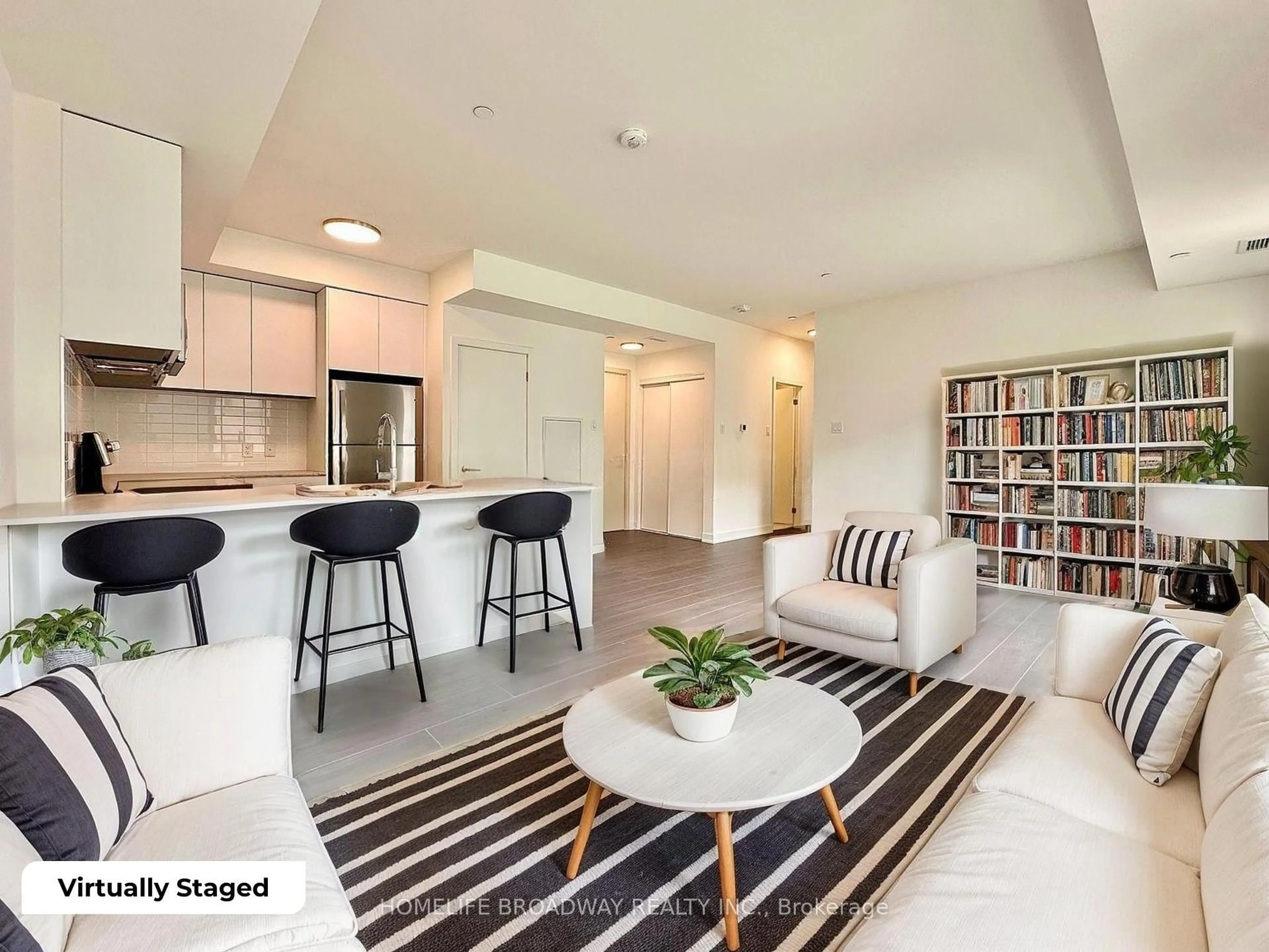 Open concept kitchen, unknown for 101 Cathedral High St #204, Markham Ontario L6C 3L8