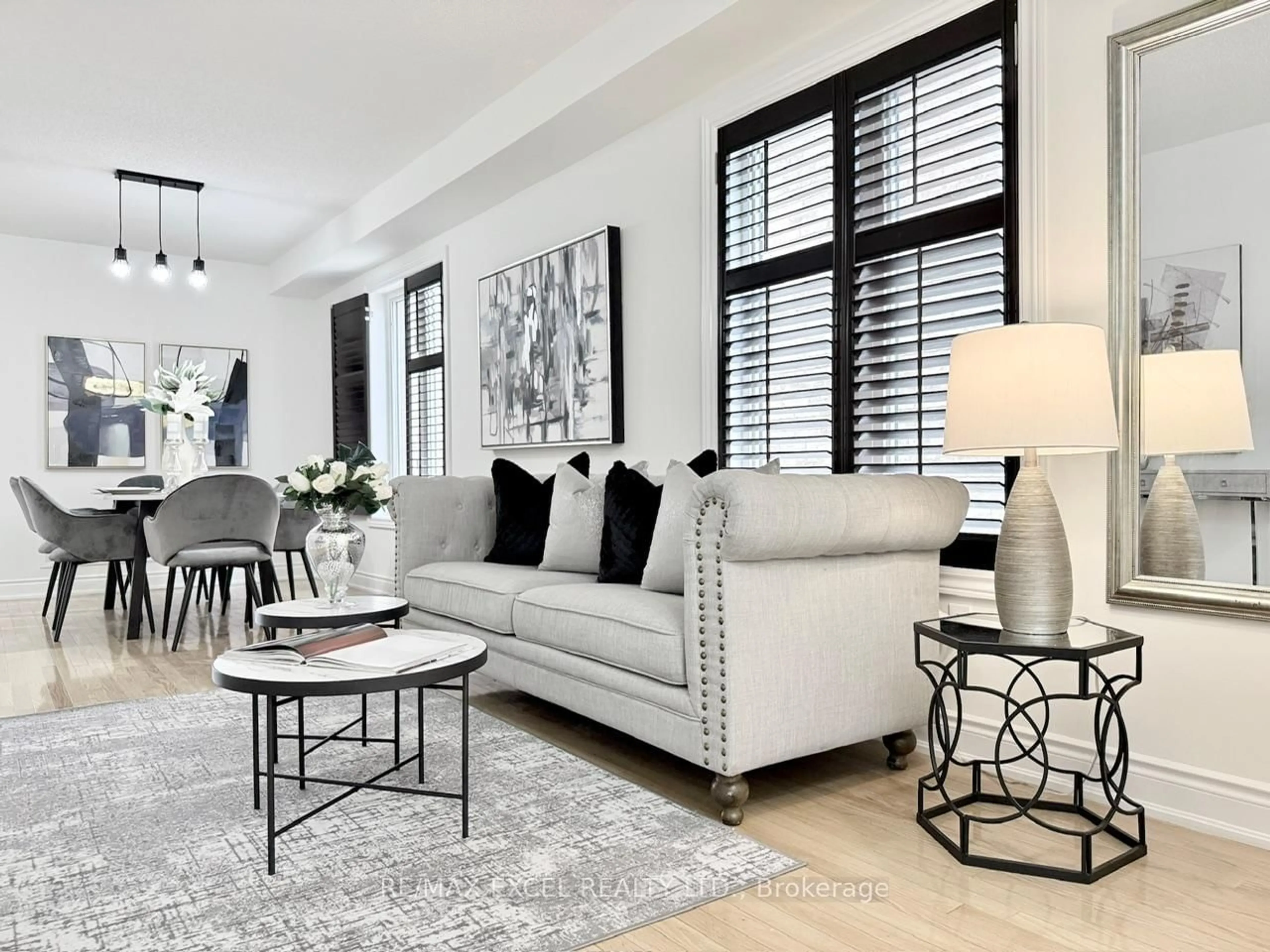 Living room with furniture, unknown for 93 Peshawar Ave, Markham Ontario L3R 9V3