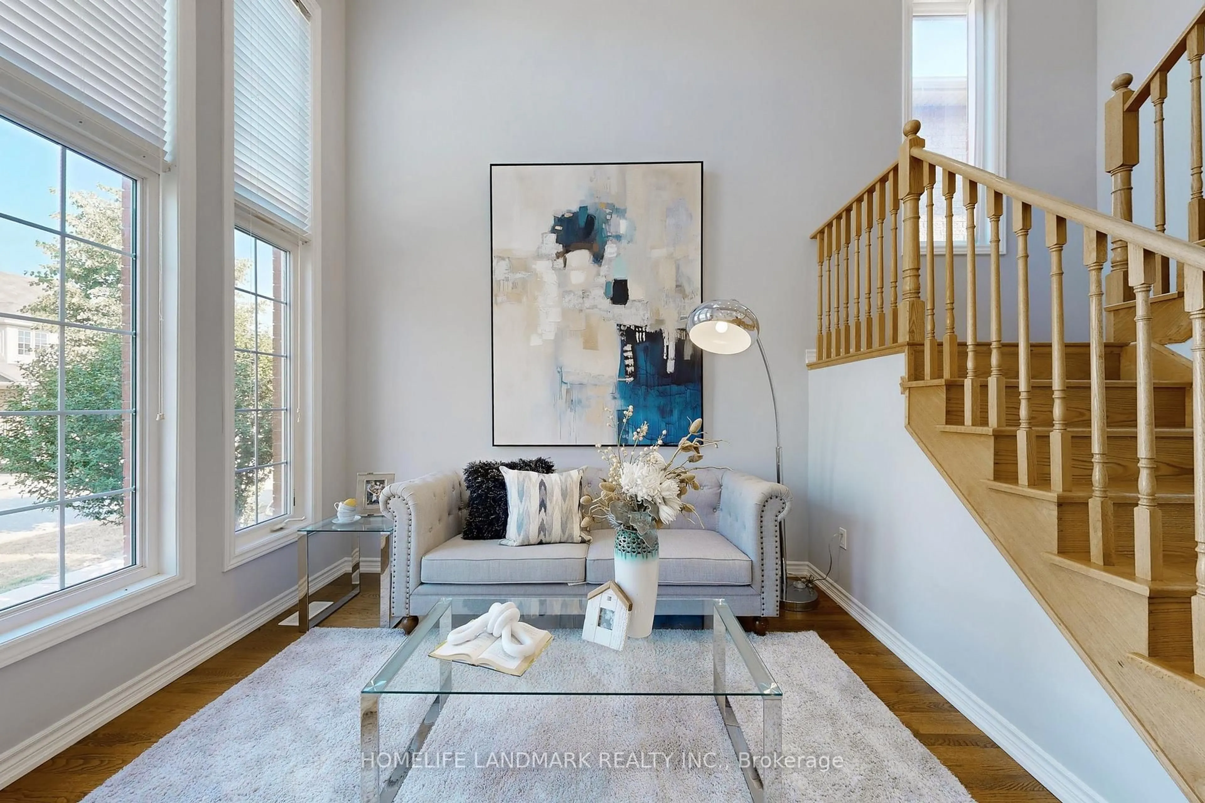 Living room with furniture, unknown for 102 Evershot Cres, Markham Ontario L6E 0L6