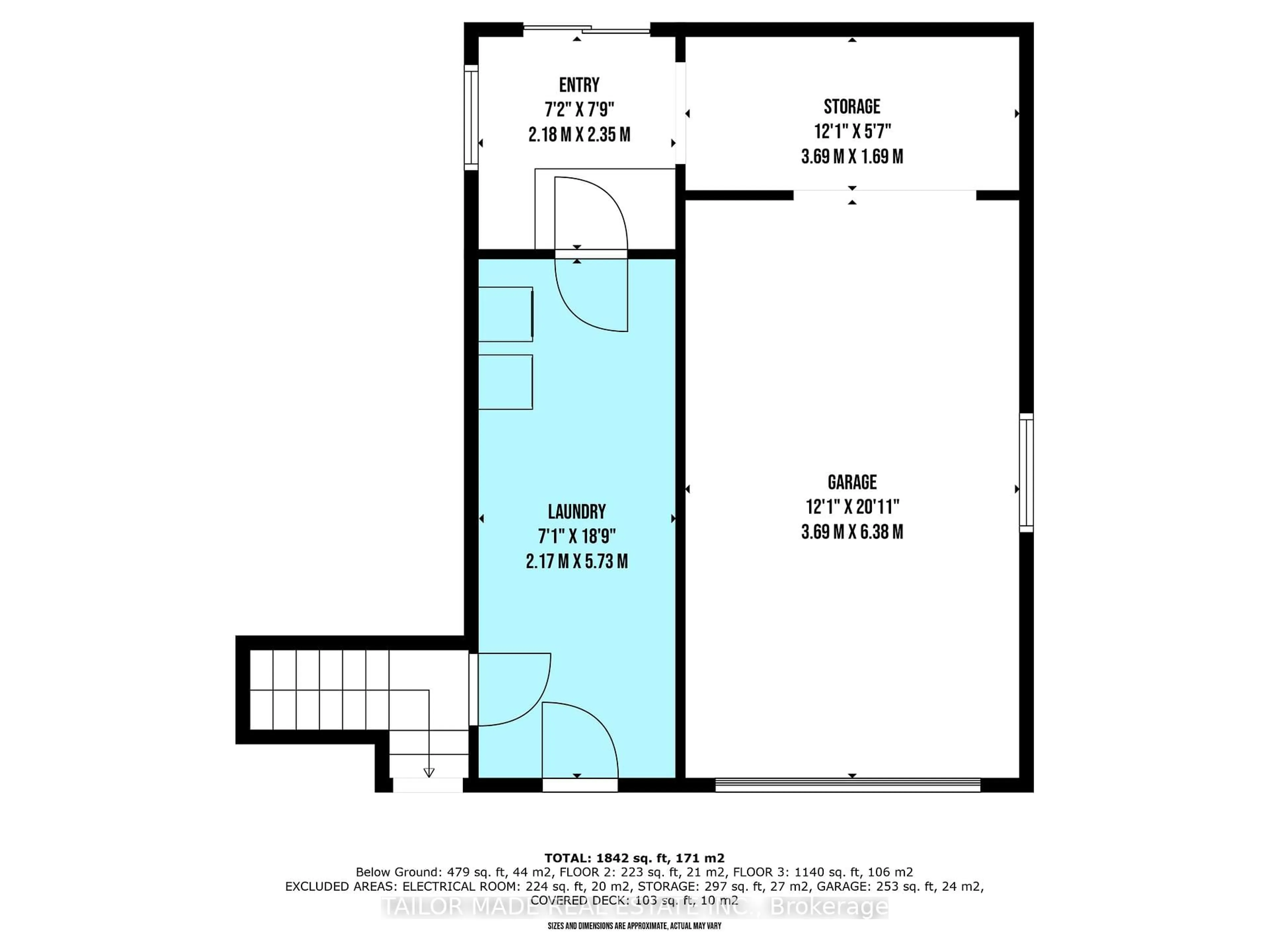 Floor plan for 159 Murphy Rd, Essa Ontario L0M 1B1