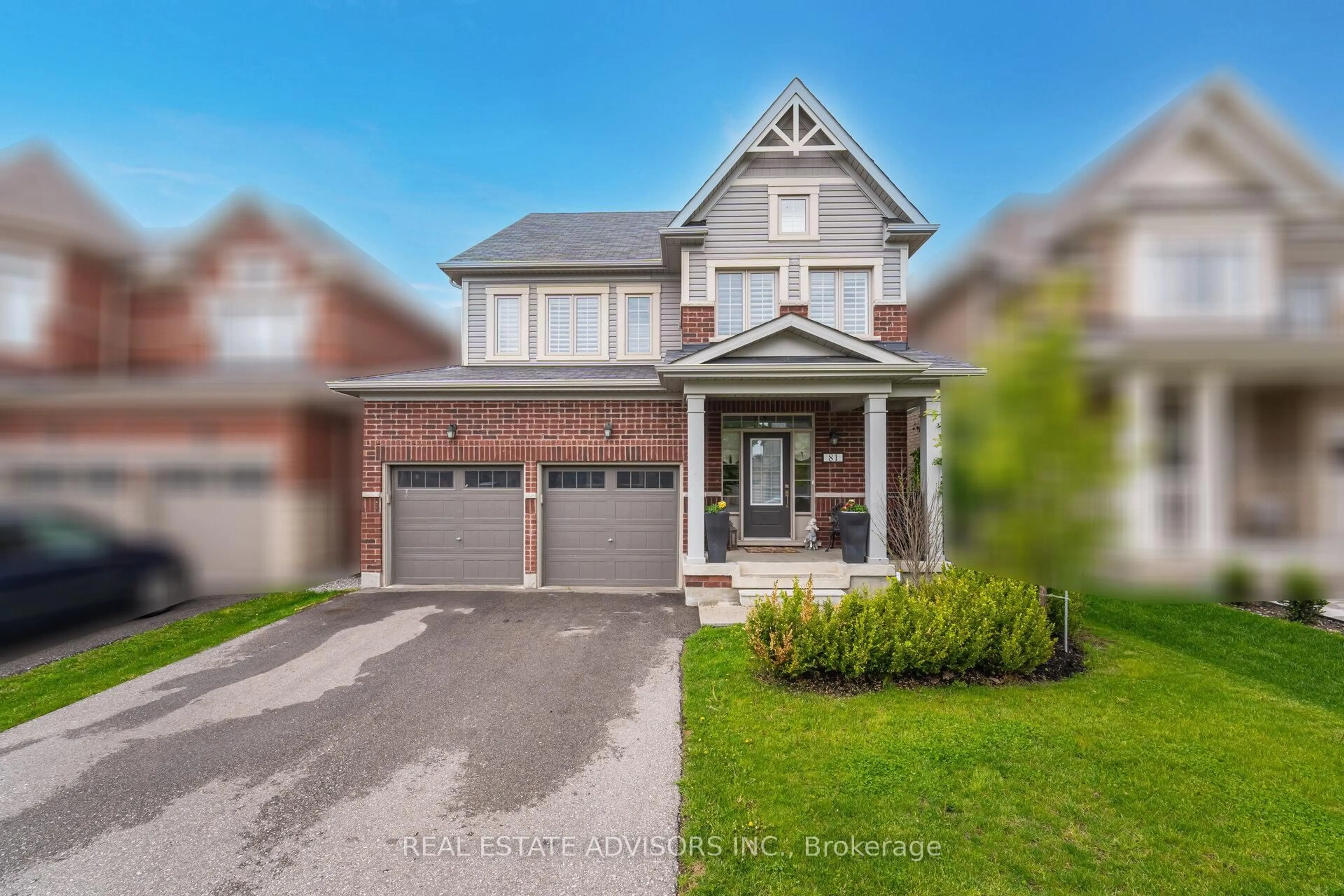 Home with brick exterior material, street for 81 Pridham Pl, New Tecumseth Ontario L0G 1W0