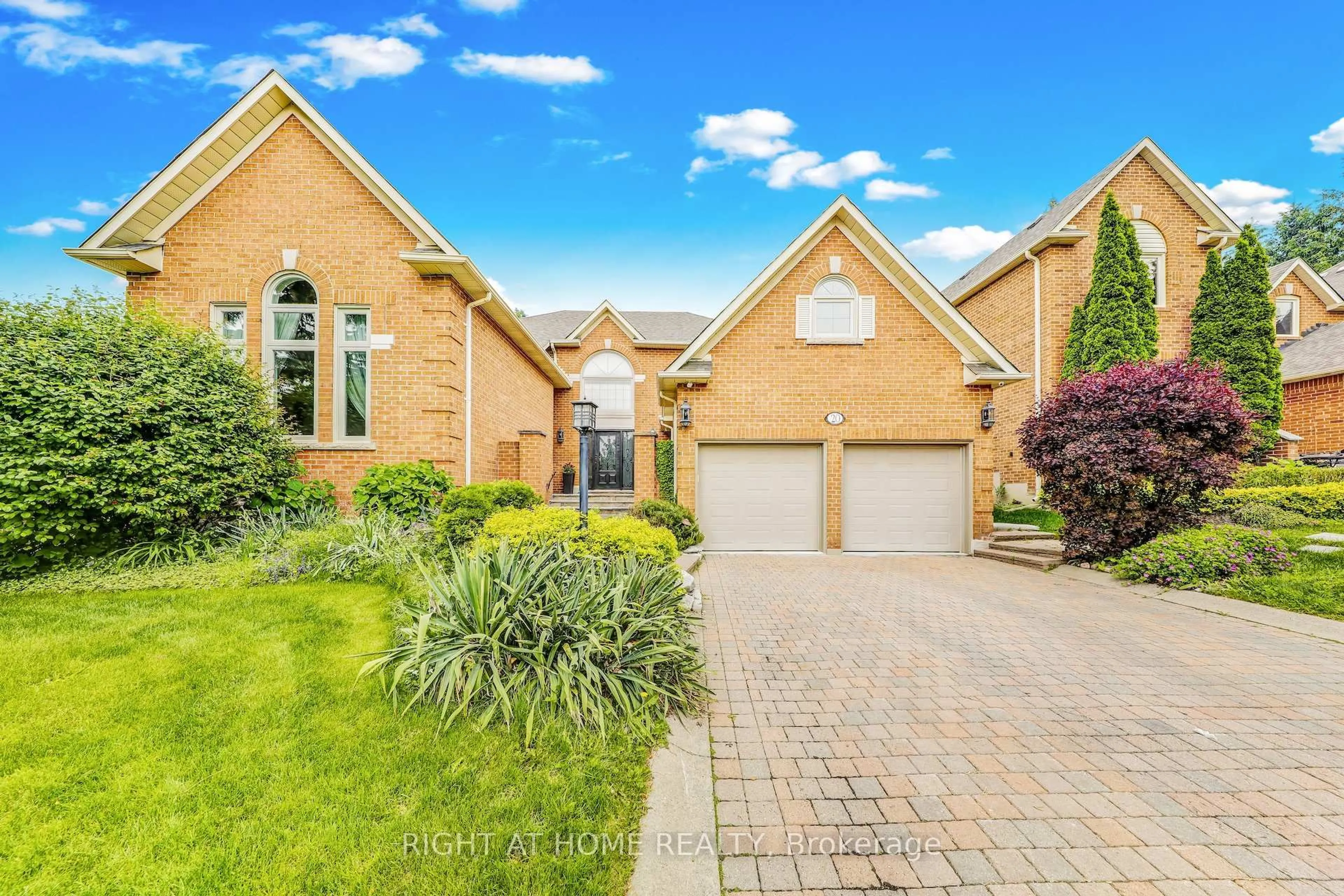 Home with brick exterior material, street for 20 Woburn Dr, Vaughan Ontario L4L 7H8