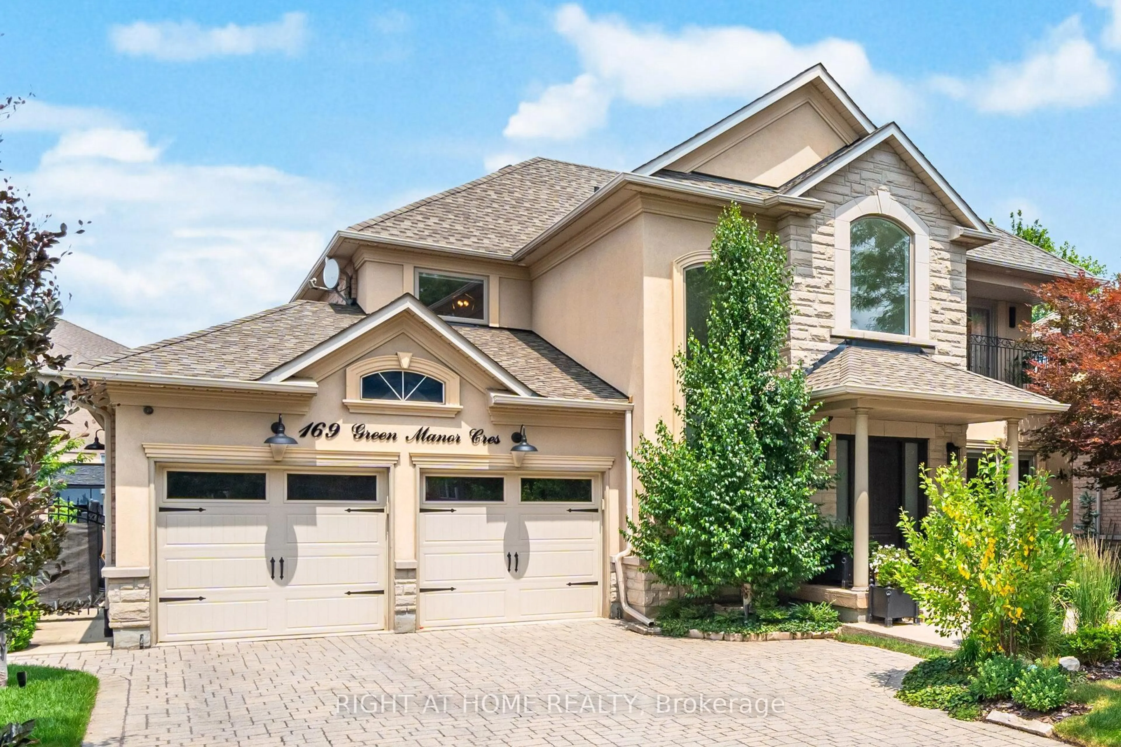 Home with brick exterior material, street for 169 Green Manor Cres, Vaughan Ontario L4L 9R9