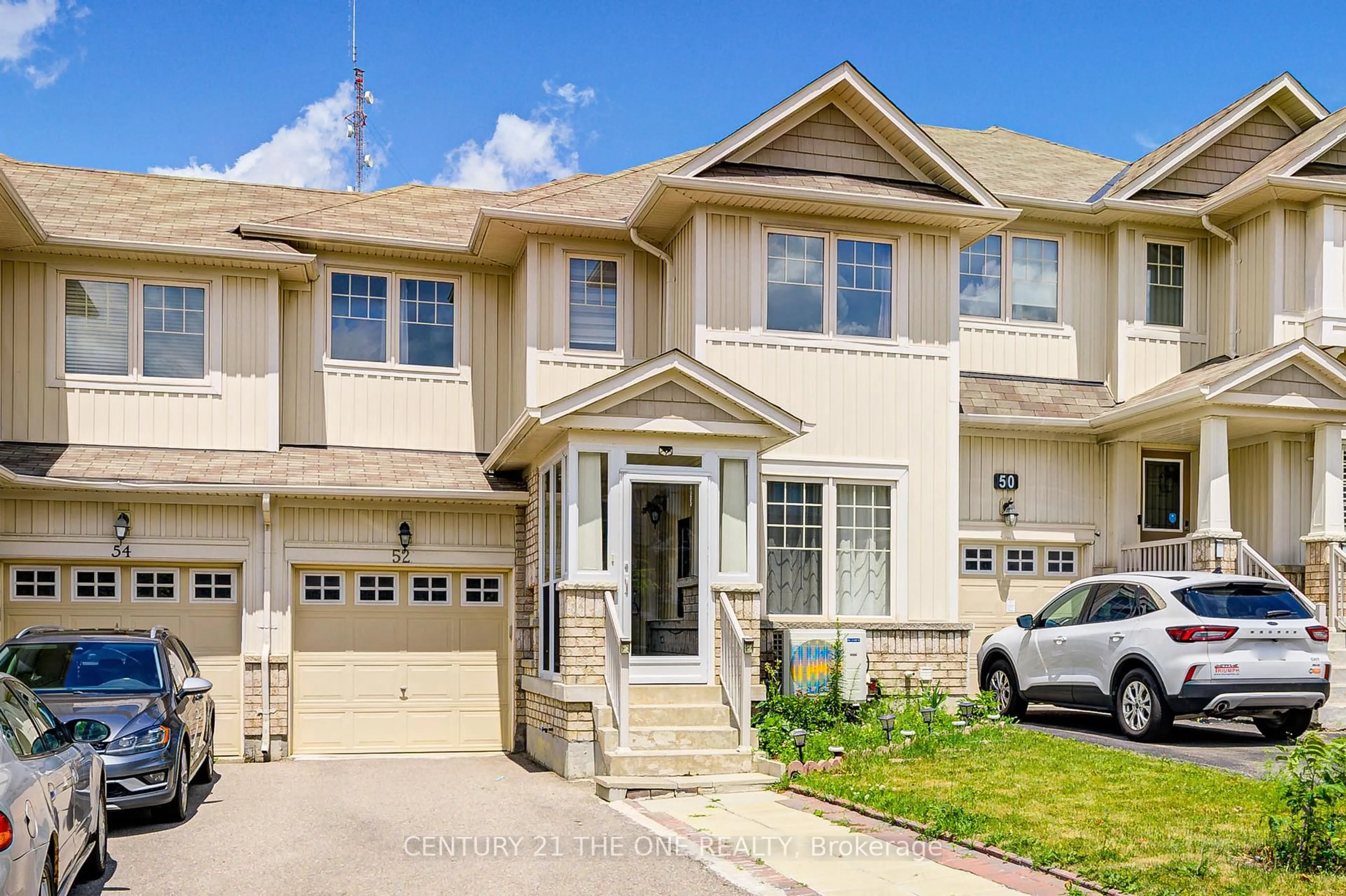 Home with vinyl exterior material, street for 52 Stoyell Dr, Richmond Hill Ontario L4E 0M7