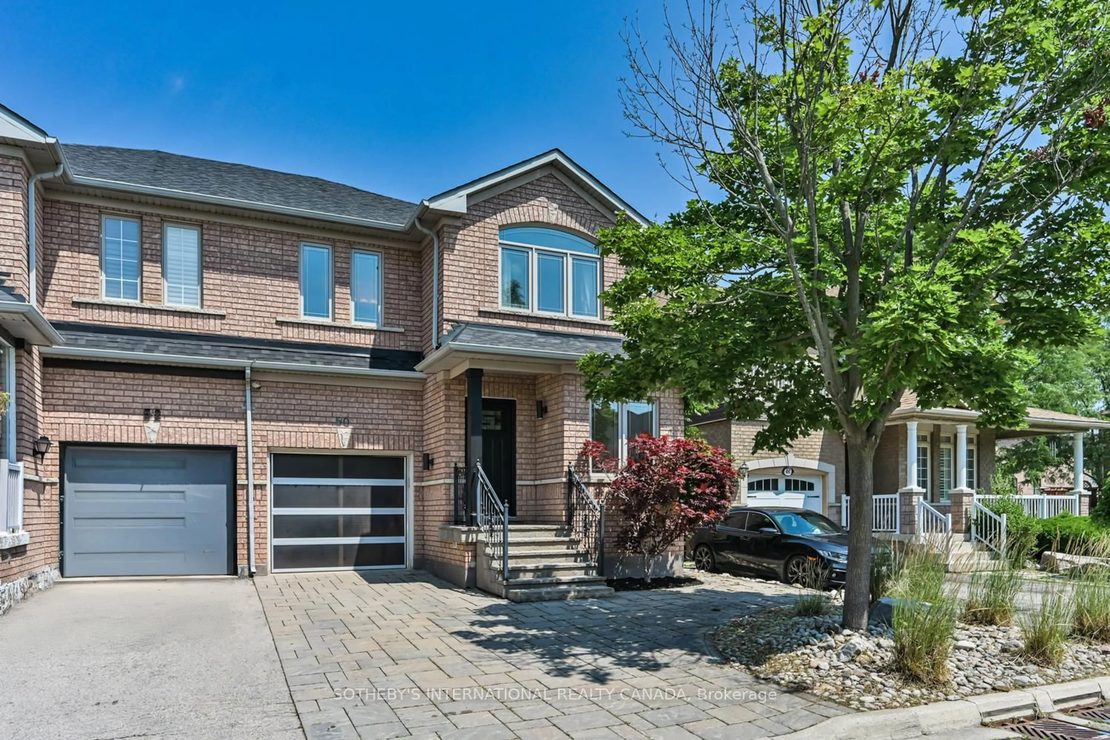 Home with brick exterior material, street for 50 Comoq Ave, Vaughan Ontario L4H 2A8