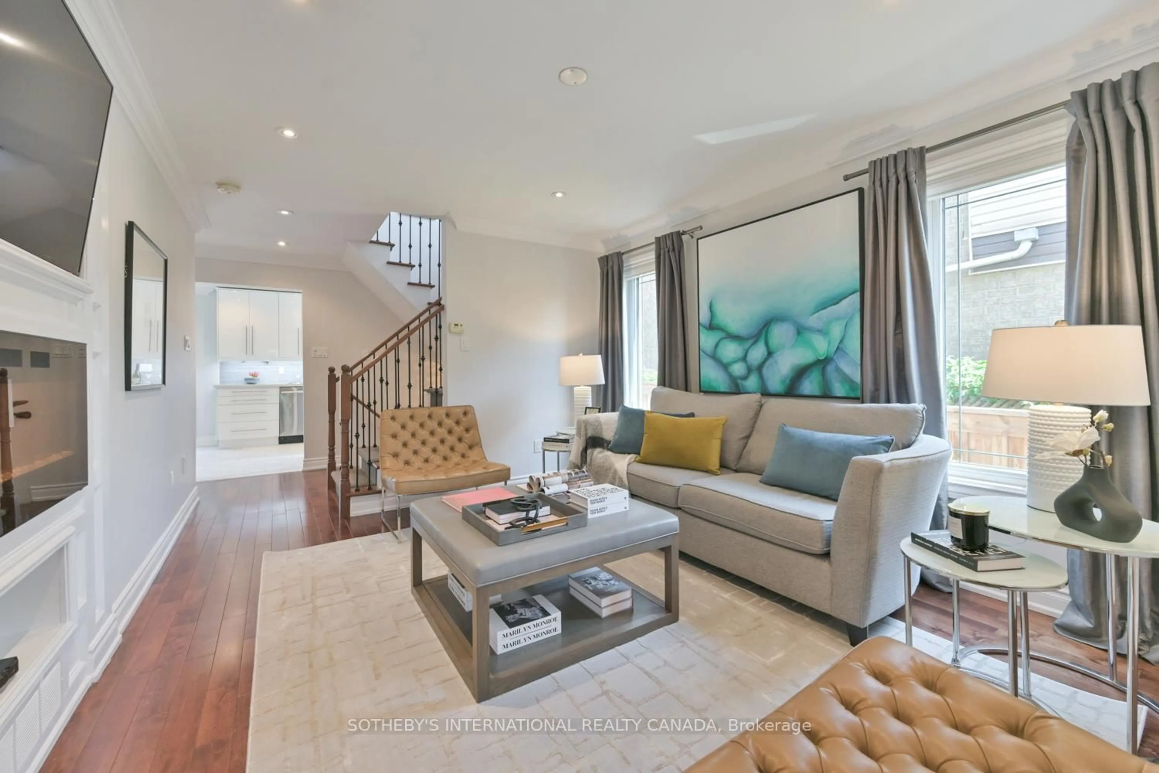 Living room with furniture, unknown for 50 Comoq Ave, Vaughan Ontario L4H 2A8