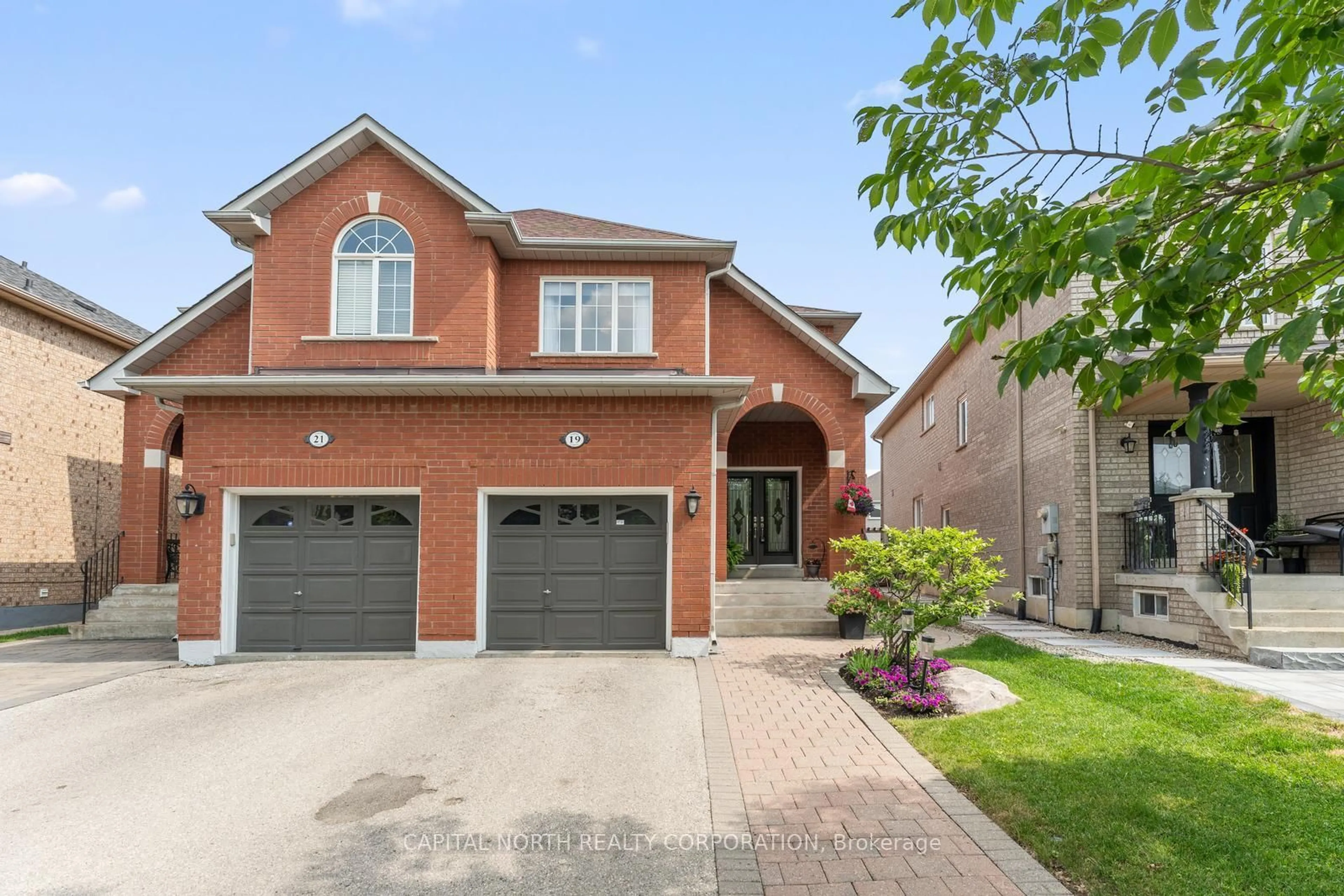Home with brick exterior material, street for 19 Sarno St, Vaughan Ontario L4H 1X2