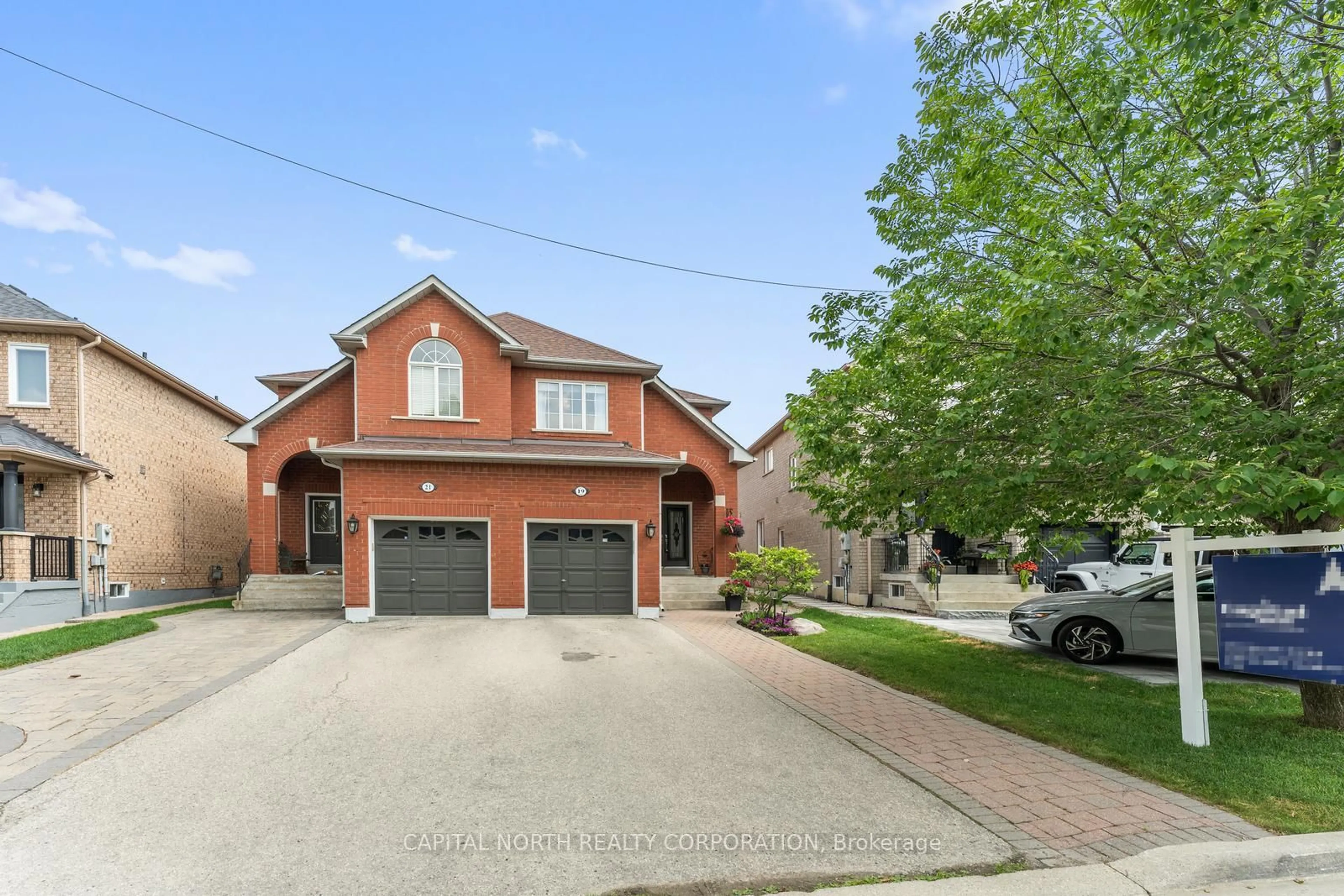Home with brick exterior material, street for 19 Sarno St, Vaughan Ontario L4H 1X2