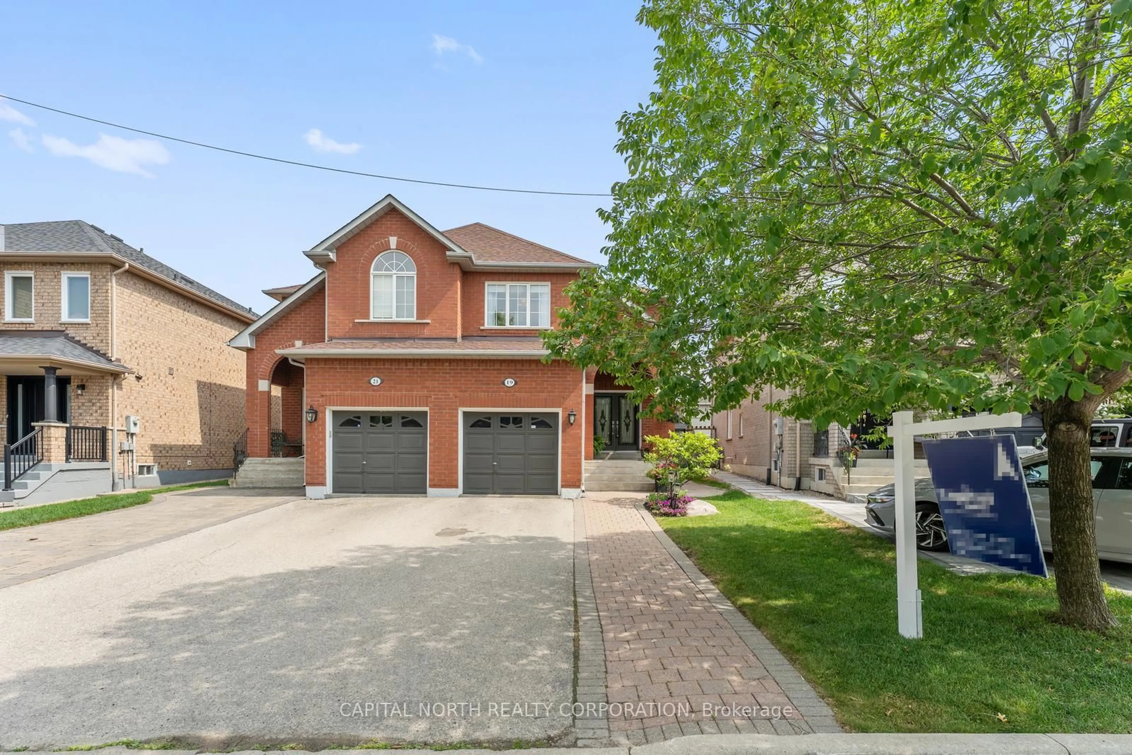 Home with brick exterior material, street for 19 Sarno St, Vaughan Ontario L4H 1X2