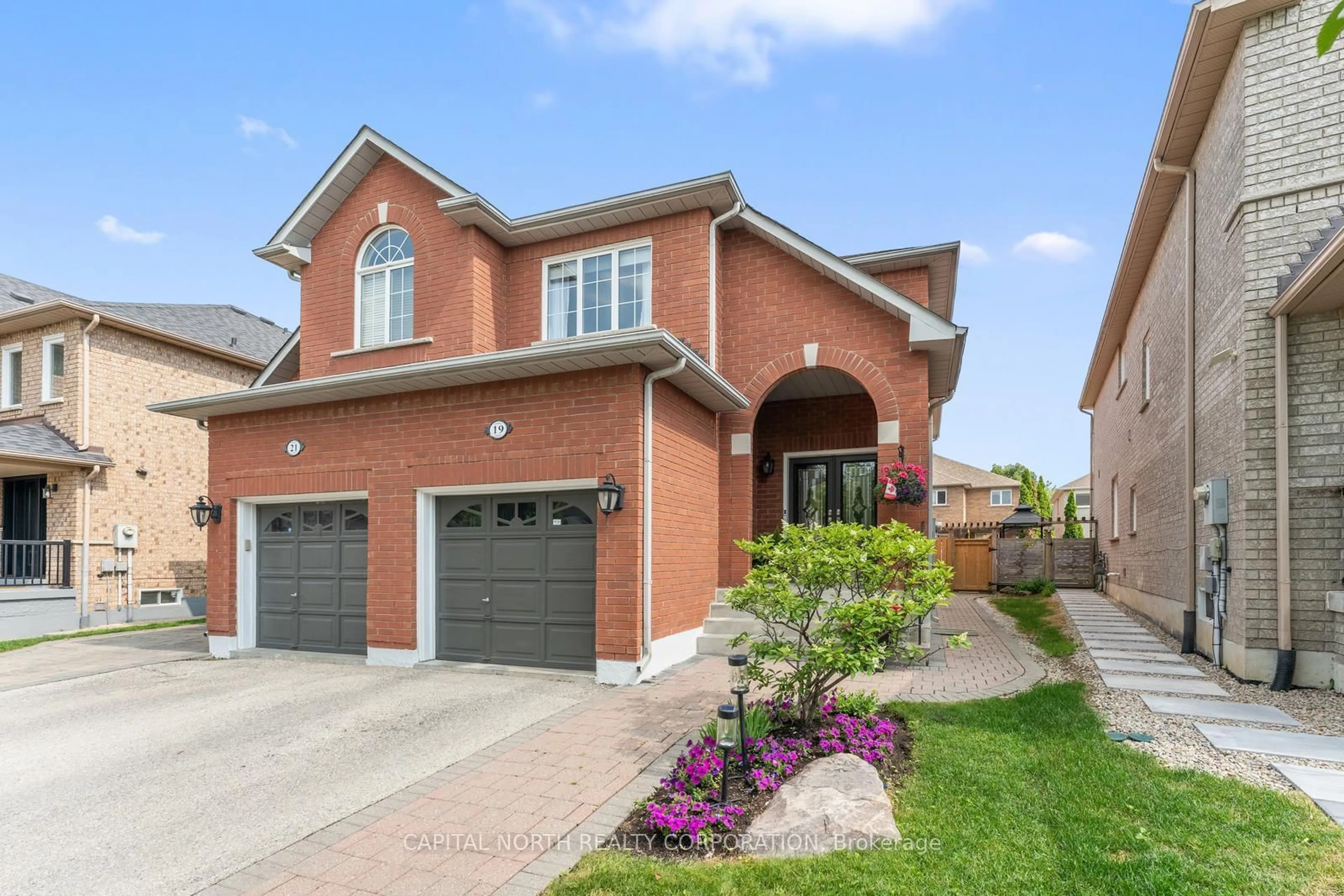 Home with brick exterior material, street for 19 Sarno St, Vaughan Ontario L4H 1X2