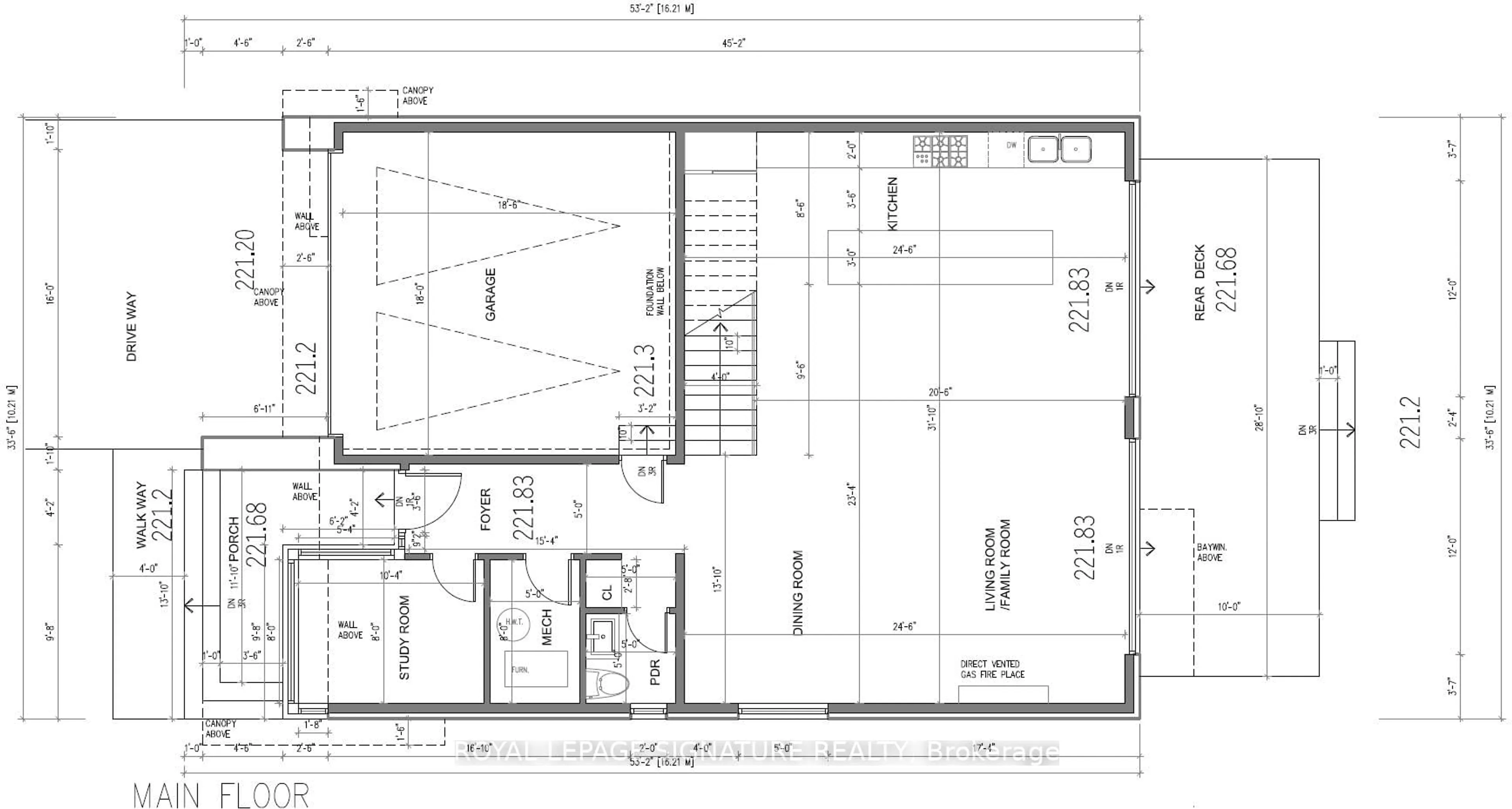 Floor plan for 401 Metro Rd, Georgina Ontario L4P 3C8
