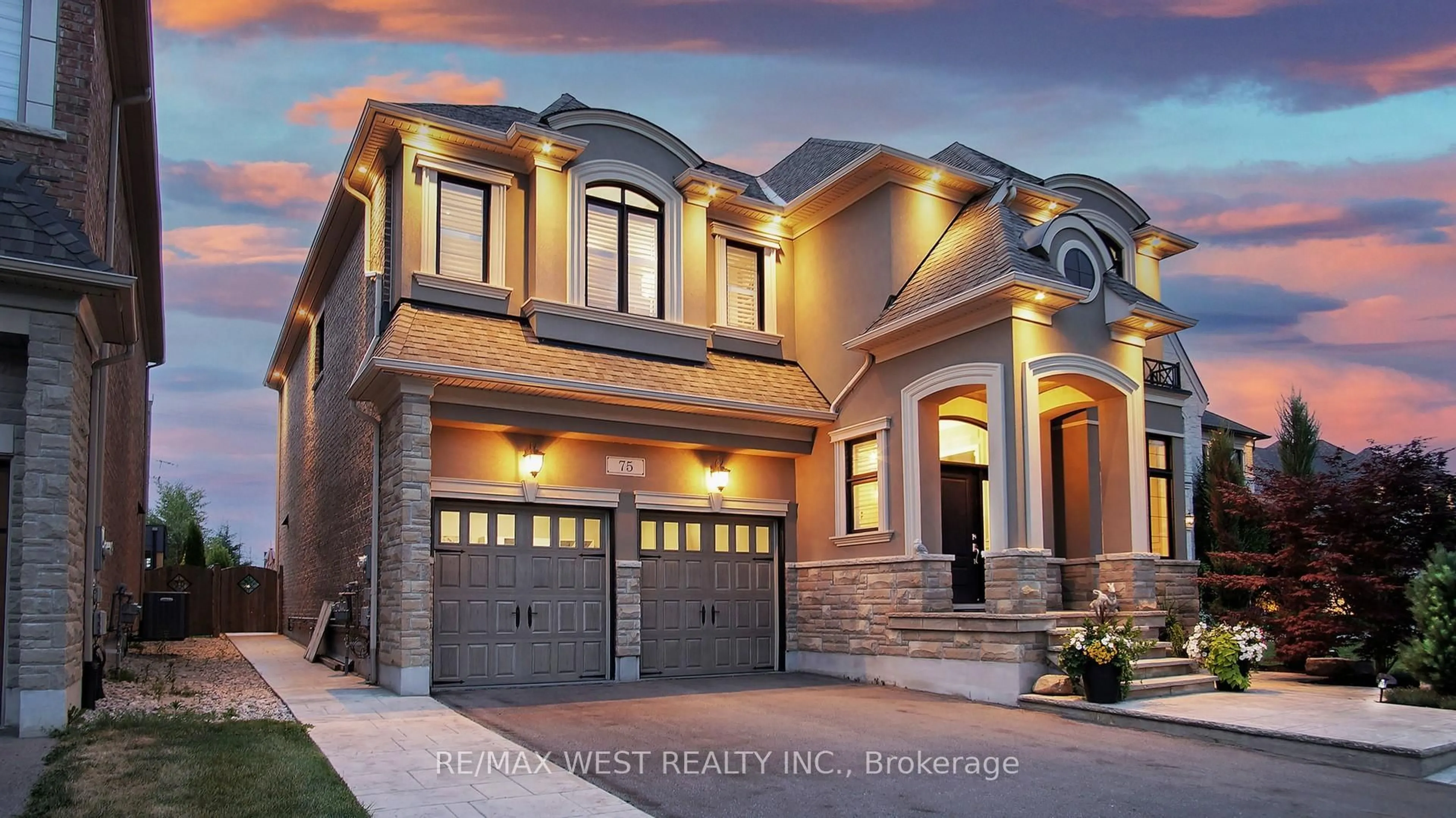 Home with brick exterior material, street for 75 Cairns Gate, King Ontario L7B 0P5