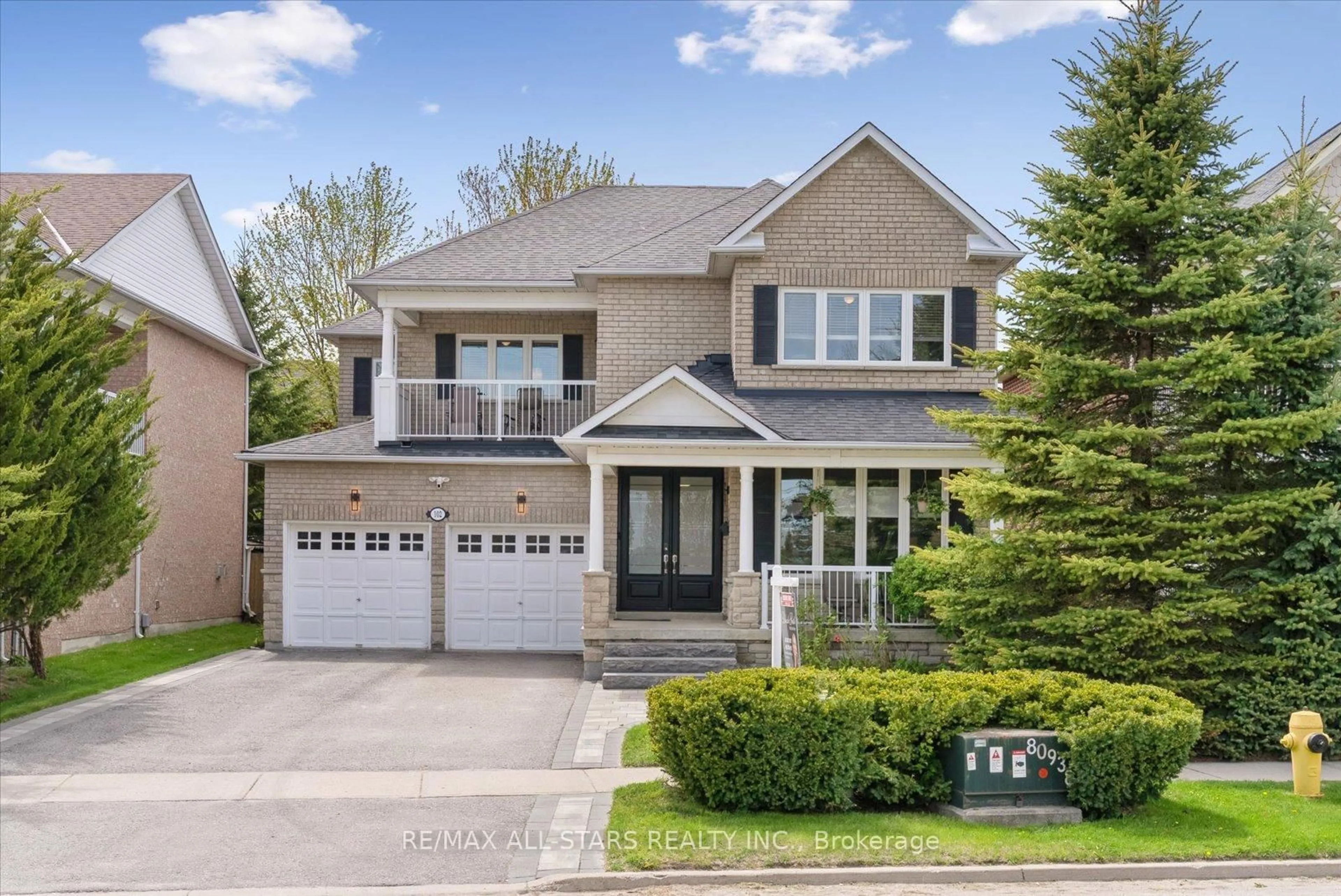 Home with brick exterior material, street for 102 Herrema Blvd, Uxbridge Ontario L9P 1X6