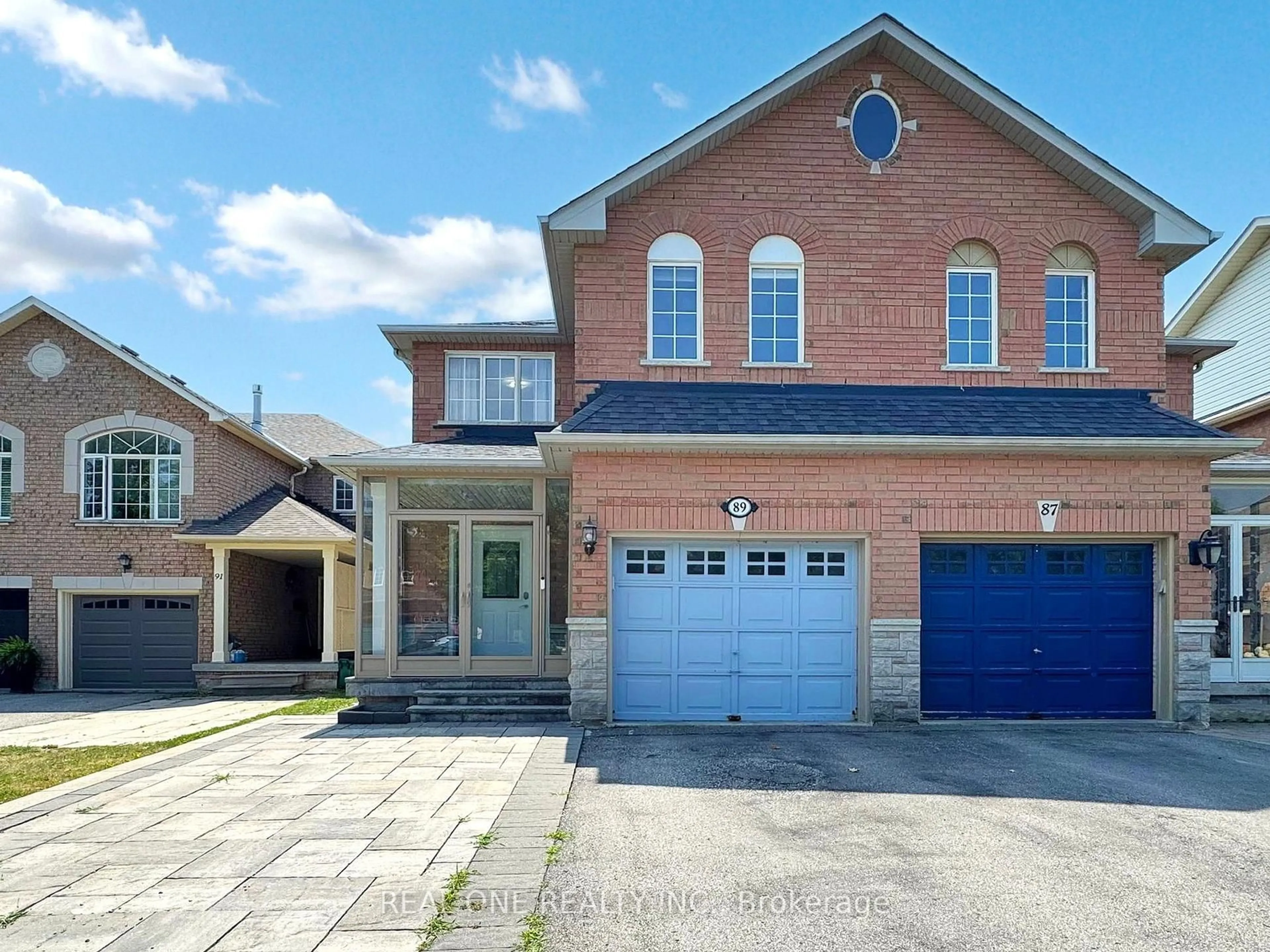 Home with brick exterior material, street for 89 Briar Path Lane, Markham Ontario L6C 2C7