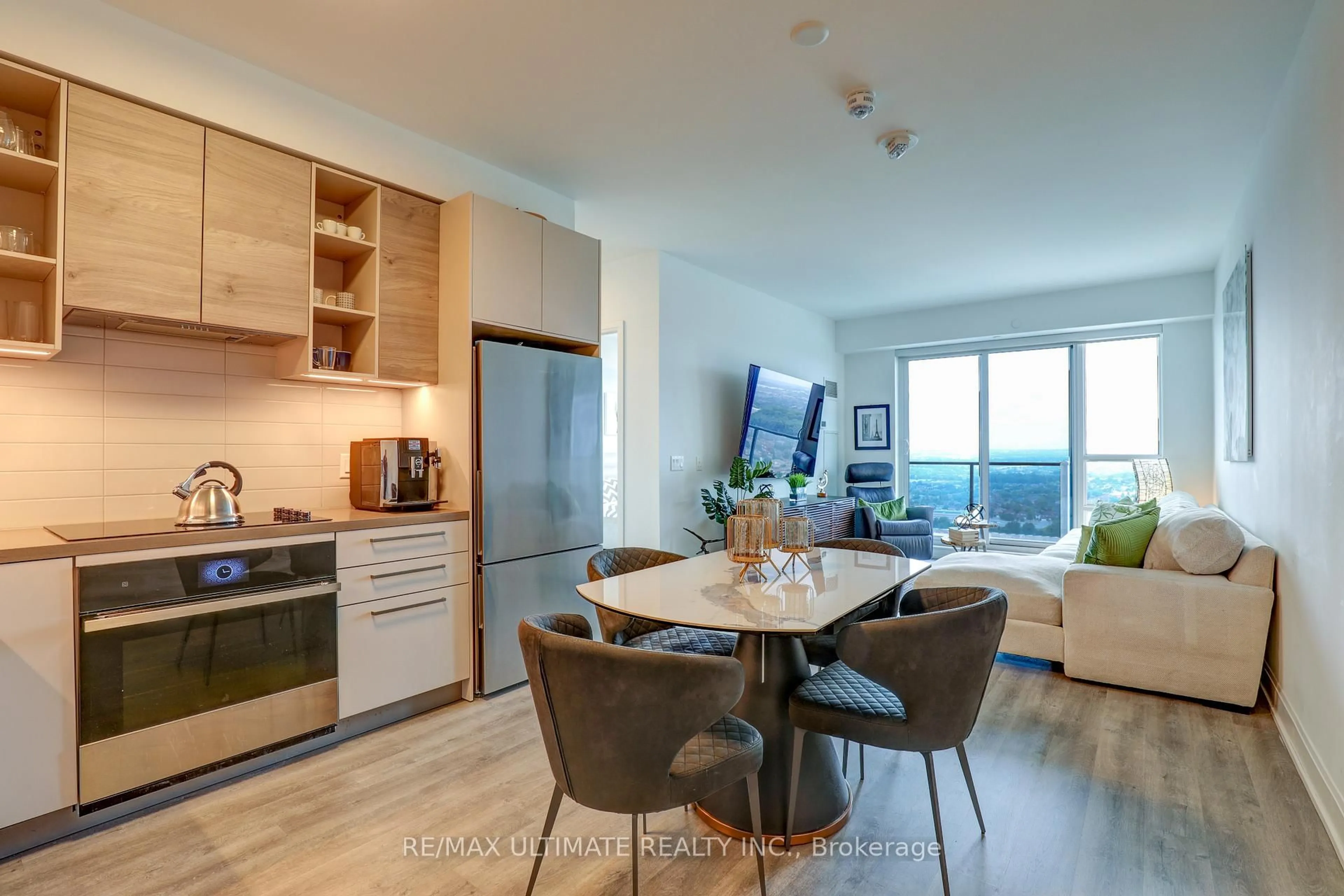 Open concept kitchen, unknown for 38 Gandhi Lane #3112, Markham Ontario L3T 0G9
